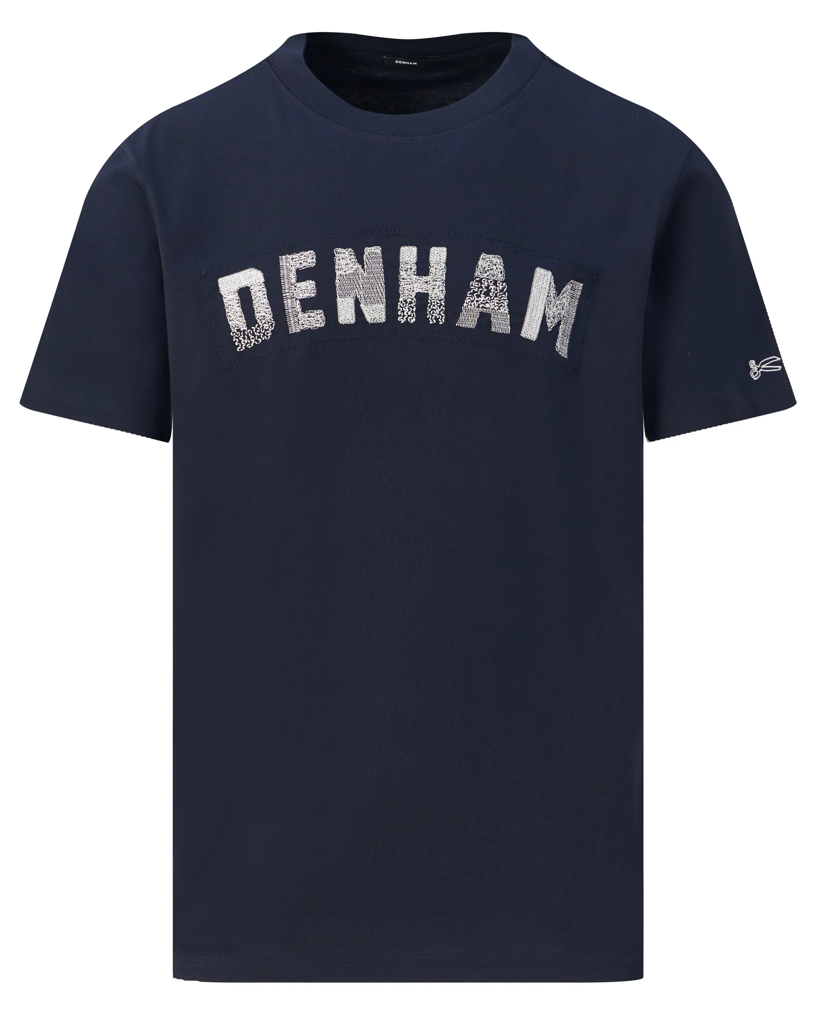 Denham T-shirt Donker blauw 108960-001-L