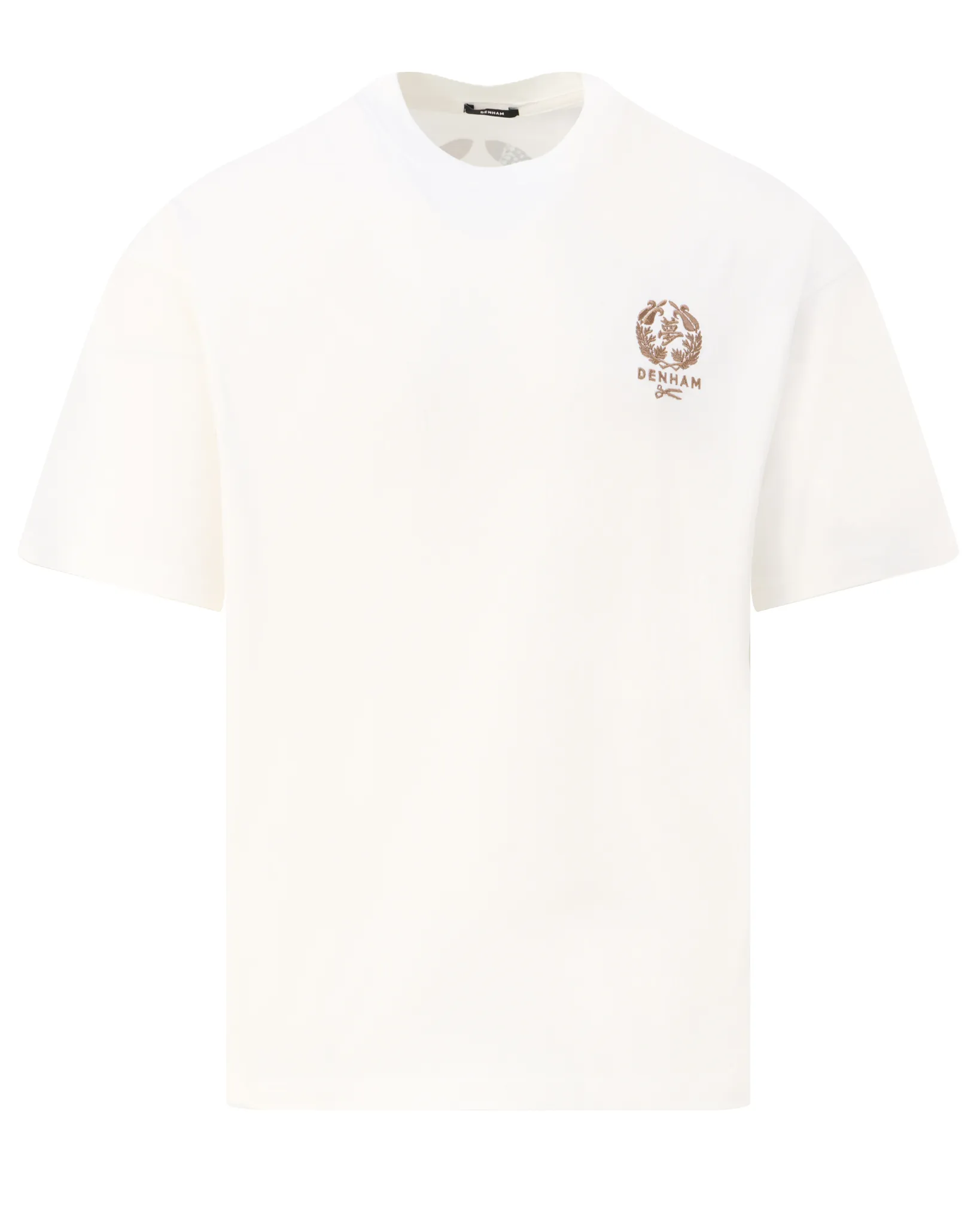 Denham T-shirt Wit 108962-001-L