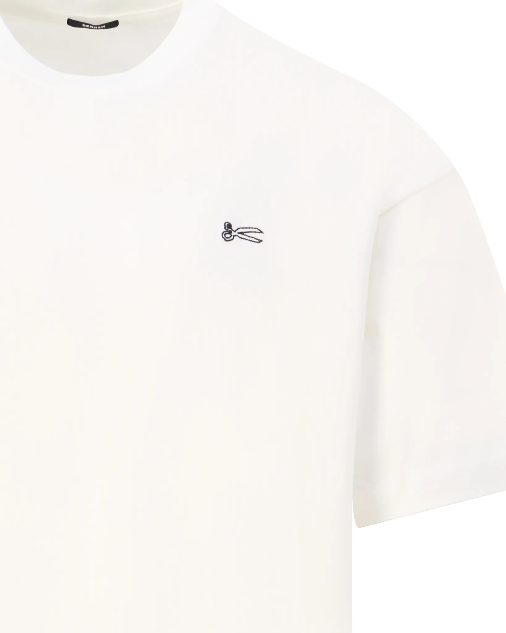 Denham T-shirt Wit 108963-001-L