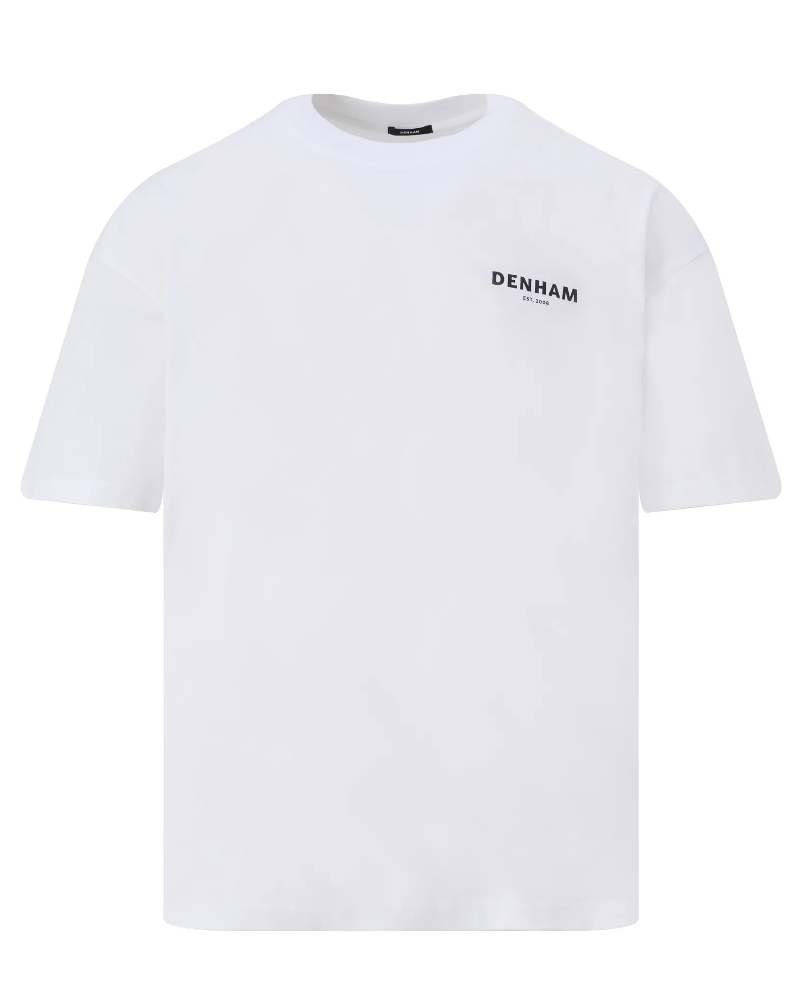 Denham T-shirt Korte mouw Wit 108966-001-L
