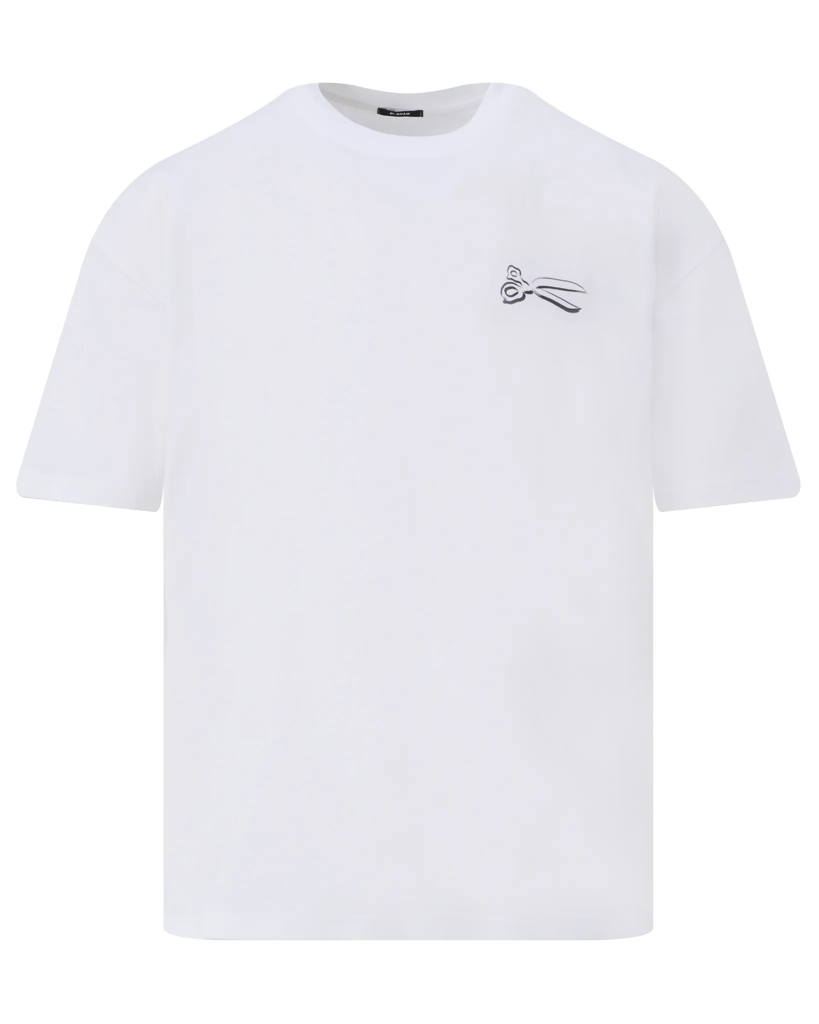 Denham T-shirt Korte mouw Wit 108967-001-L