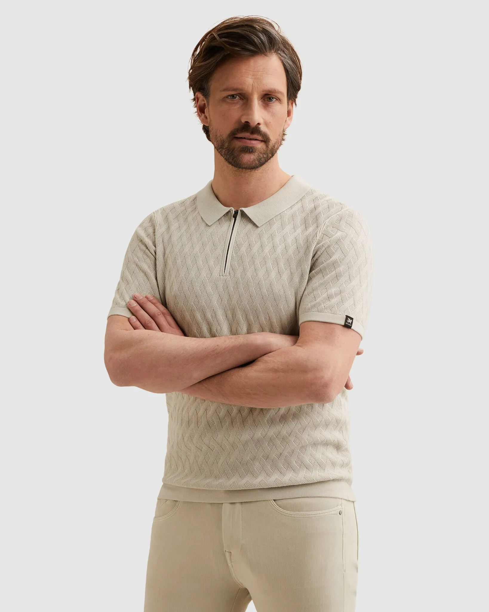 Vanguard Polo Wit 108996-001-L