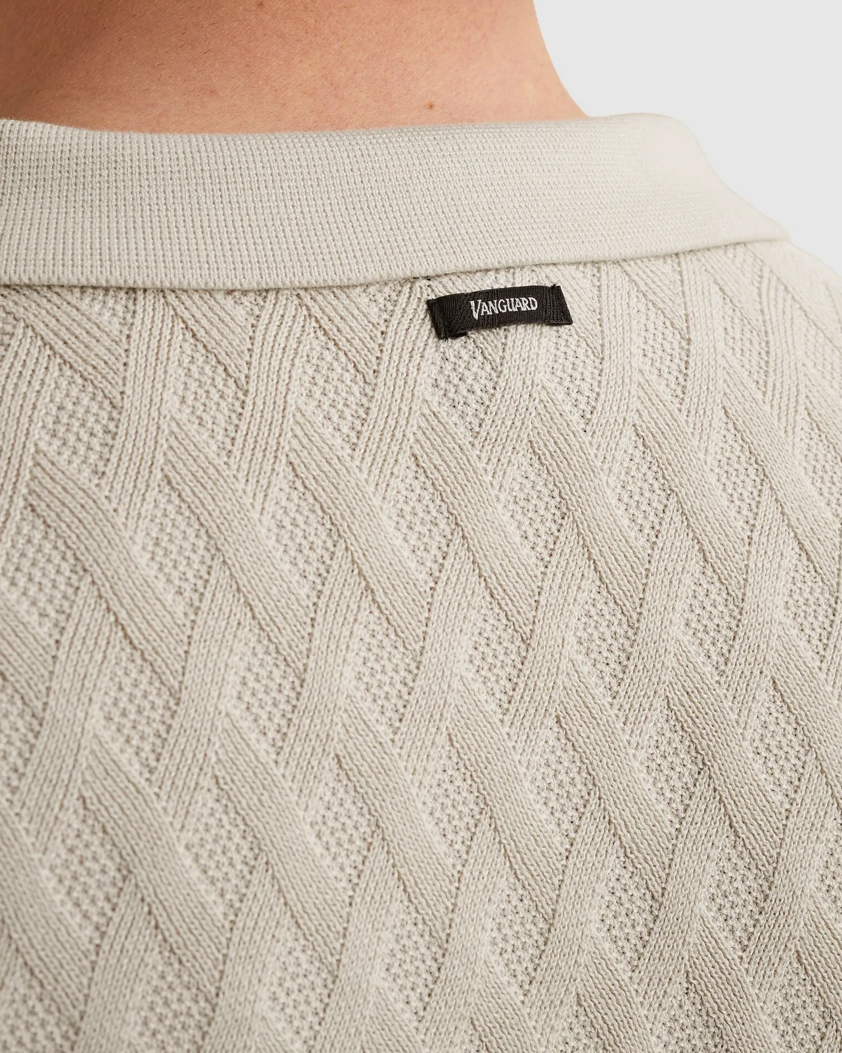 Vanguard Polo Wit 108996-001-L