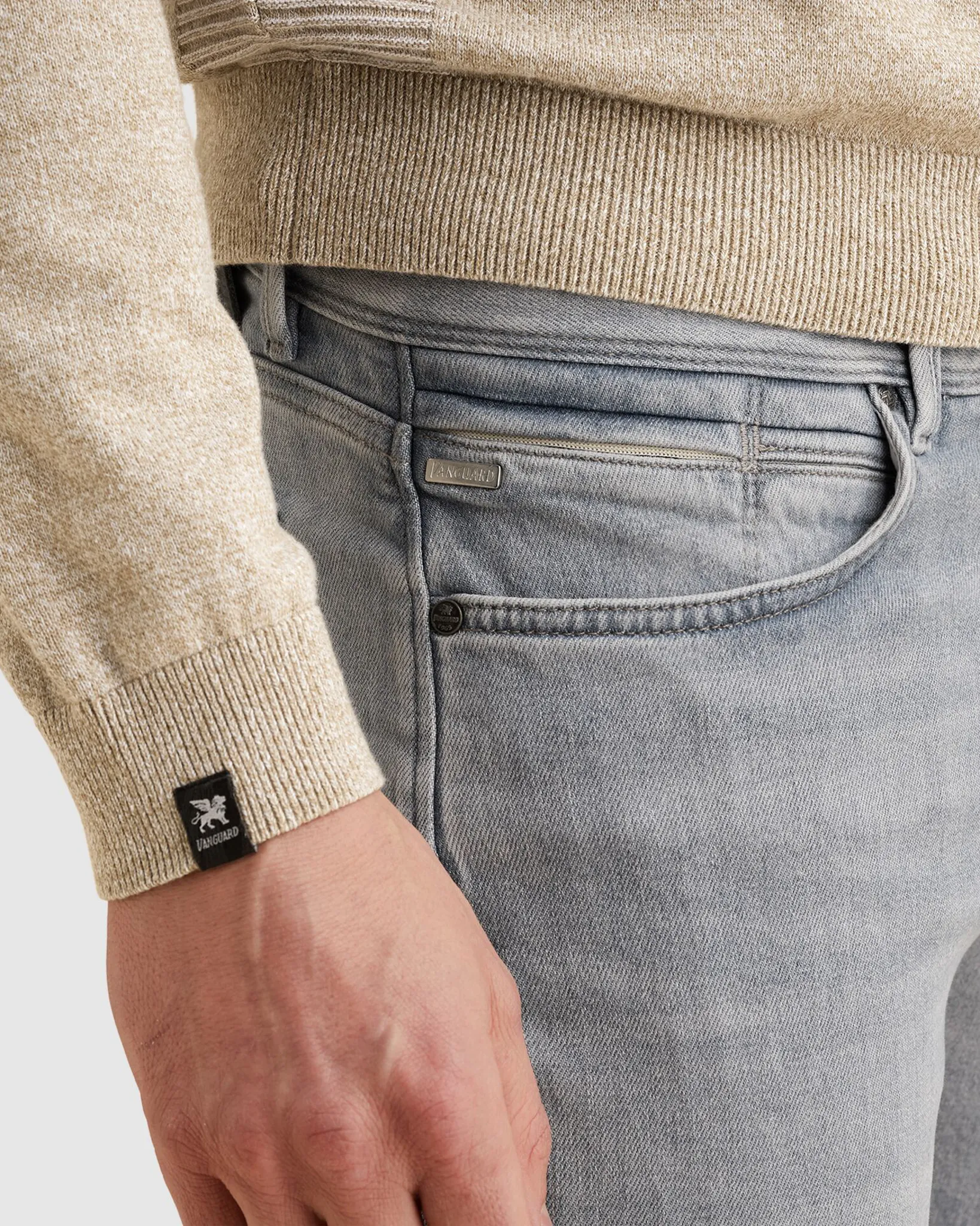 Vanguard V7 Rider Jeans Grijs 109005-001-31/32