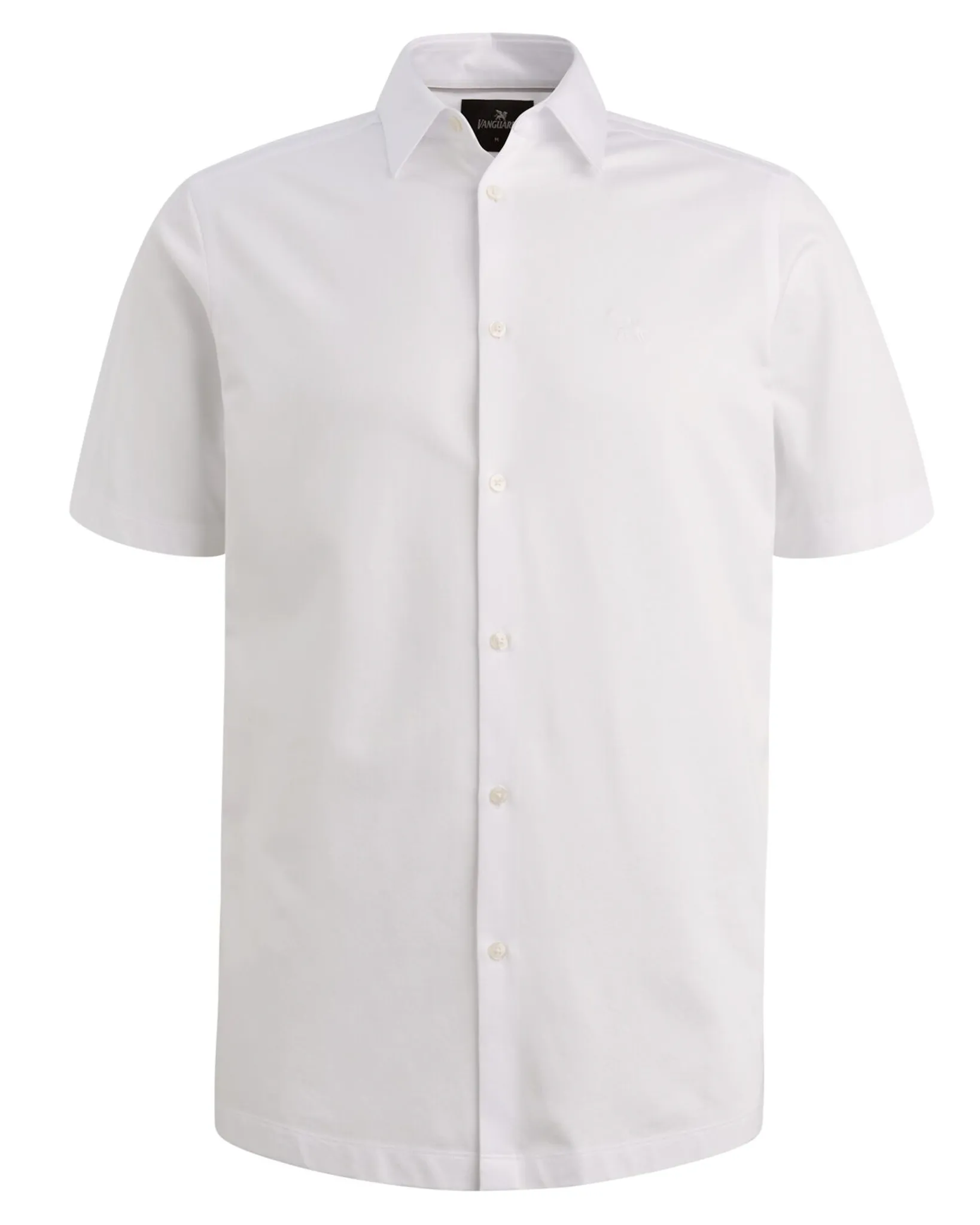 Vanguard Casual Overhemd KM Wit 109019-001-L