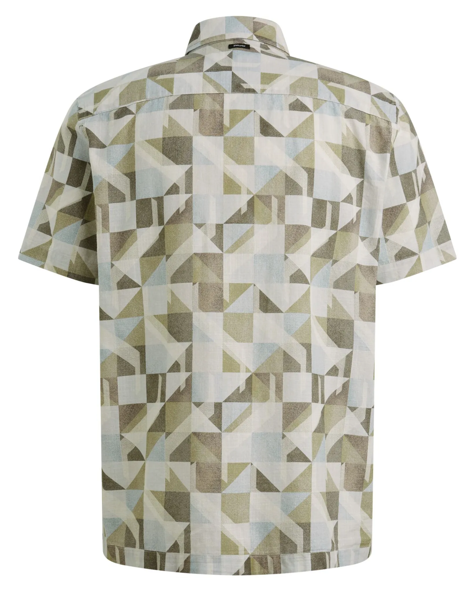 Vanguard Casual Overhemd KM Ecru 109021-001-L