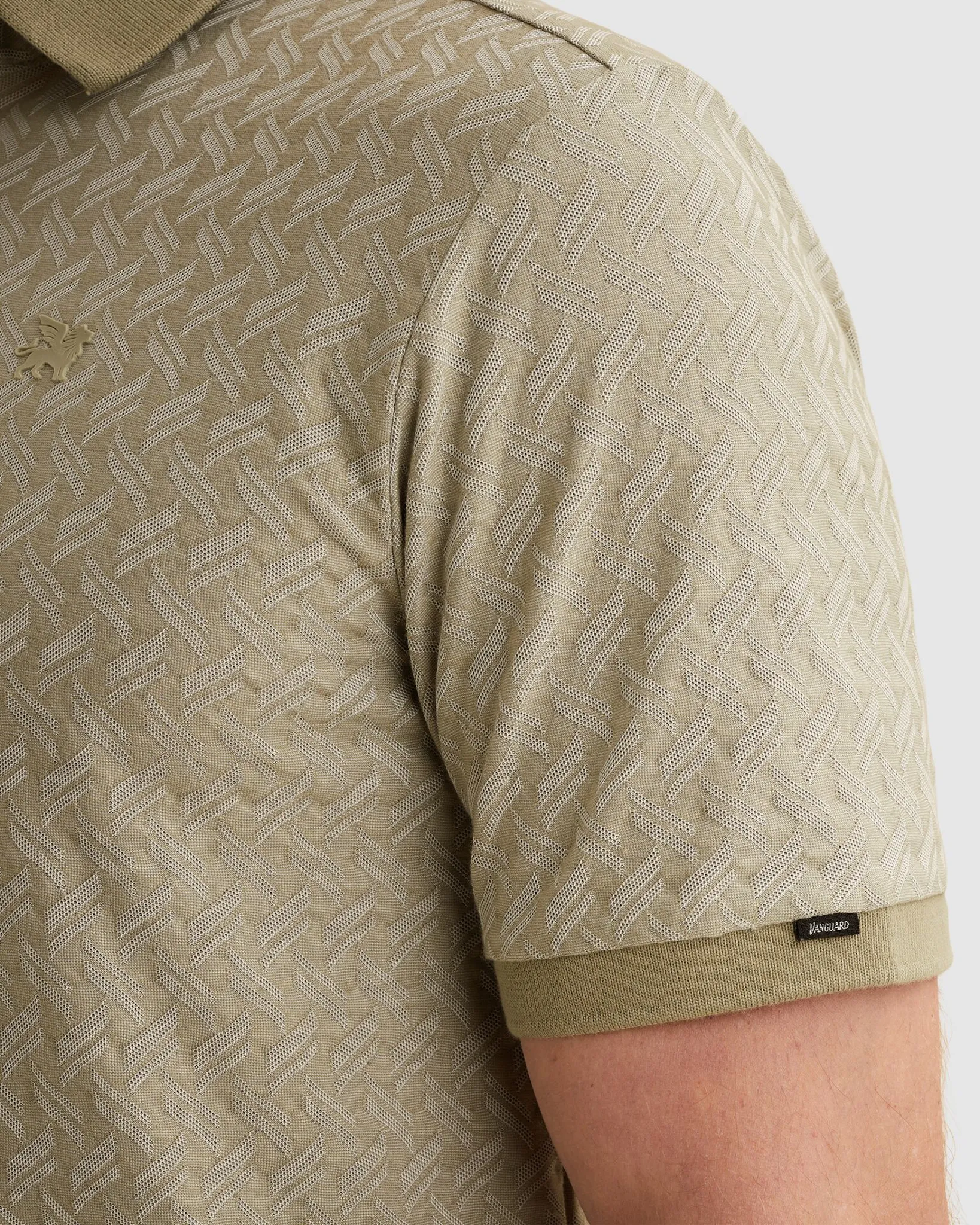 Vanguard Polo Korte mouw Bruin 109022-001-L