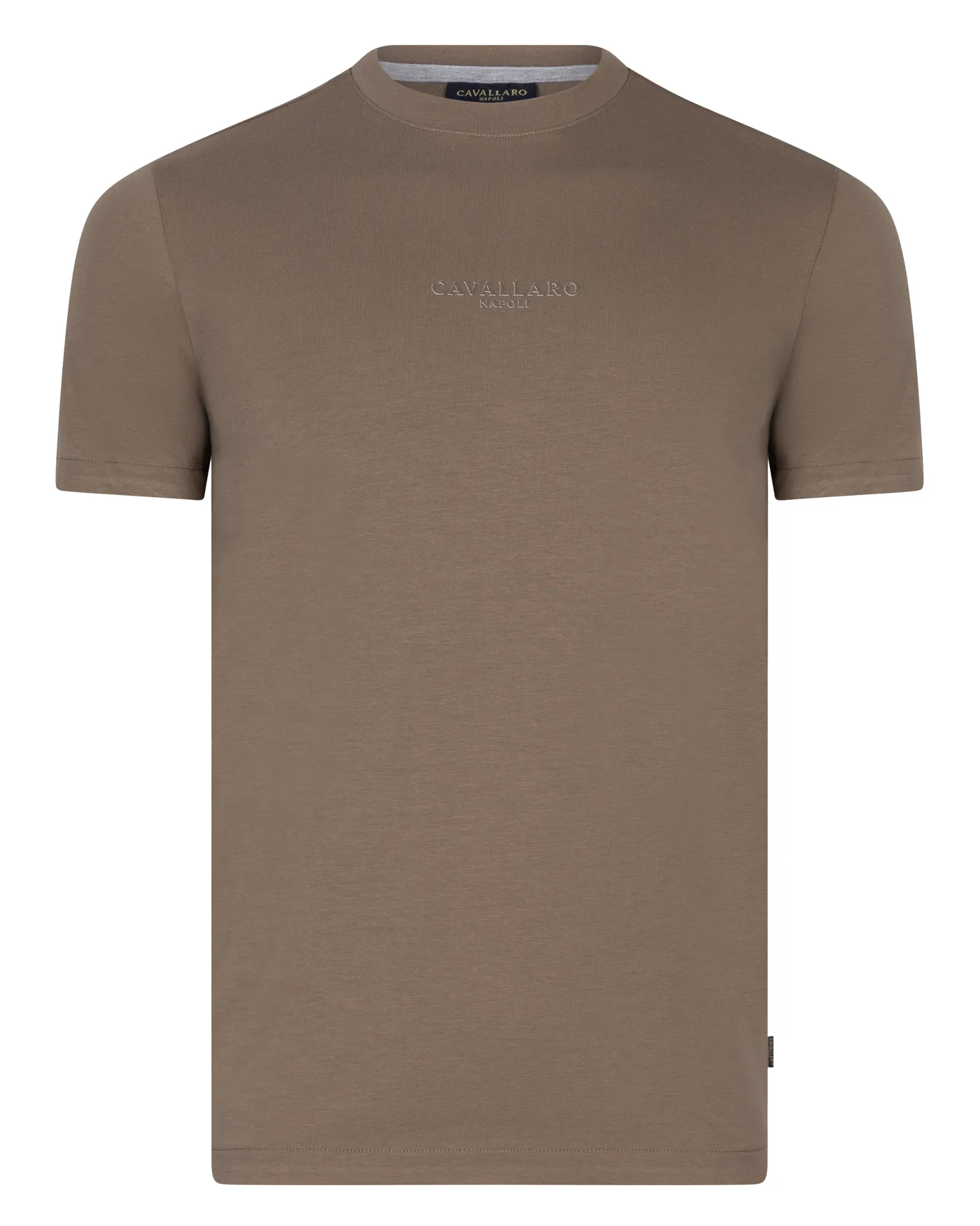 Cavallaro Bari T-shirt Bruin 109035-001-M