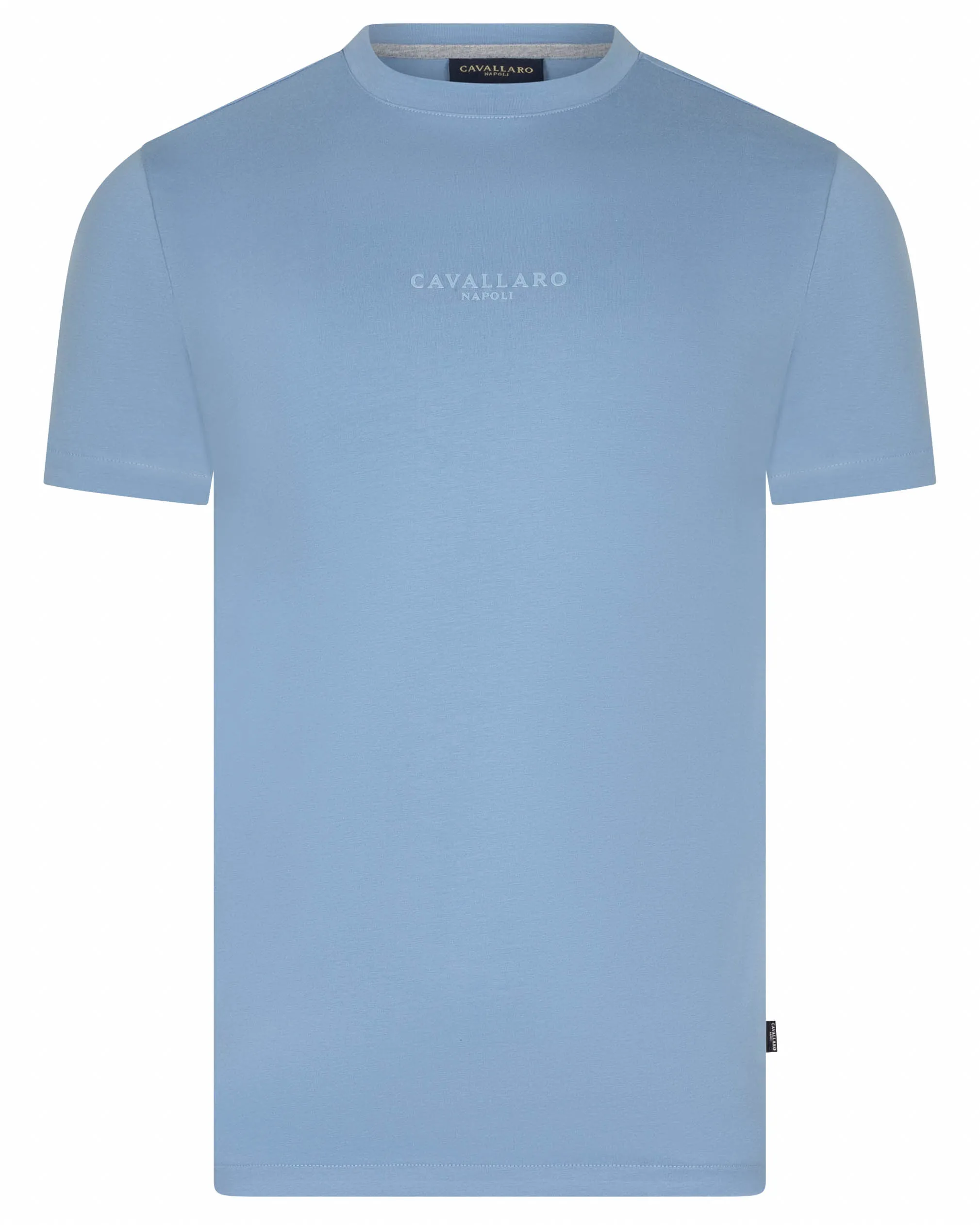Cavallaro Bari T-shirt Blauw 109047-001-L