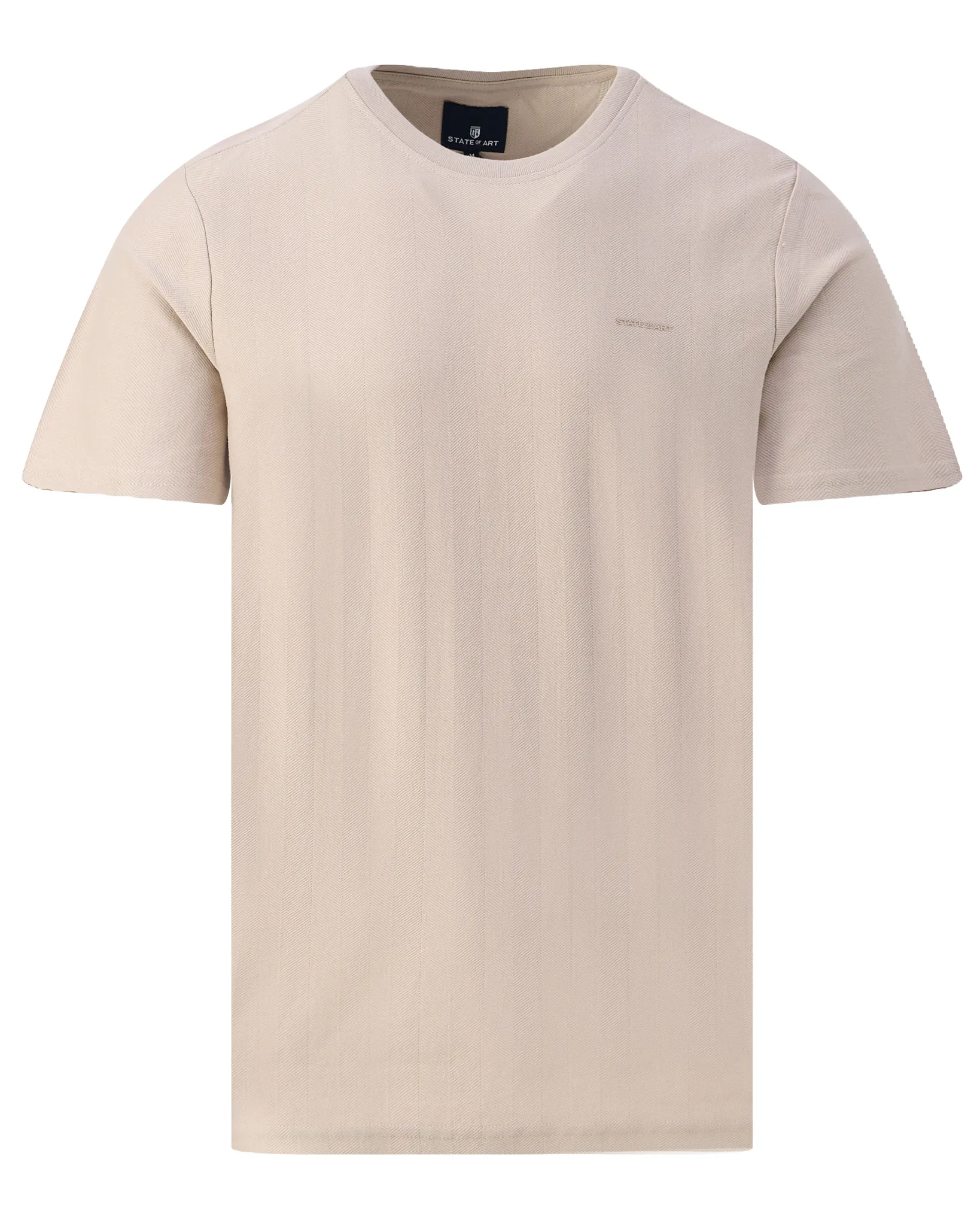 State of Art T-shirt Beige 109072-001-4XL