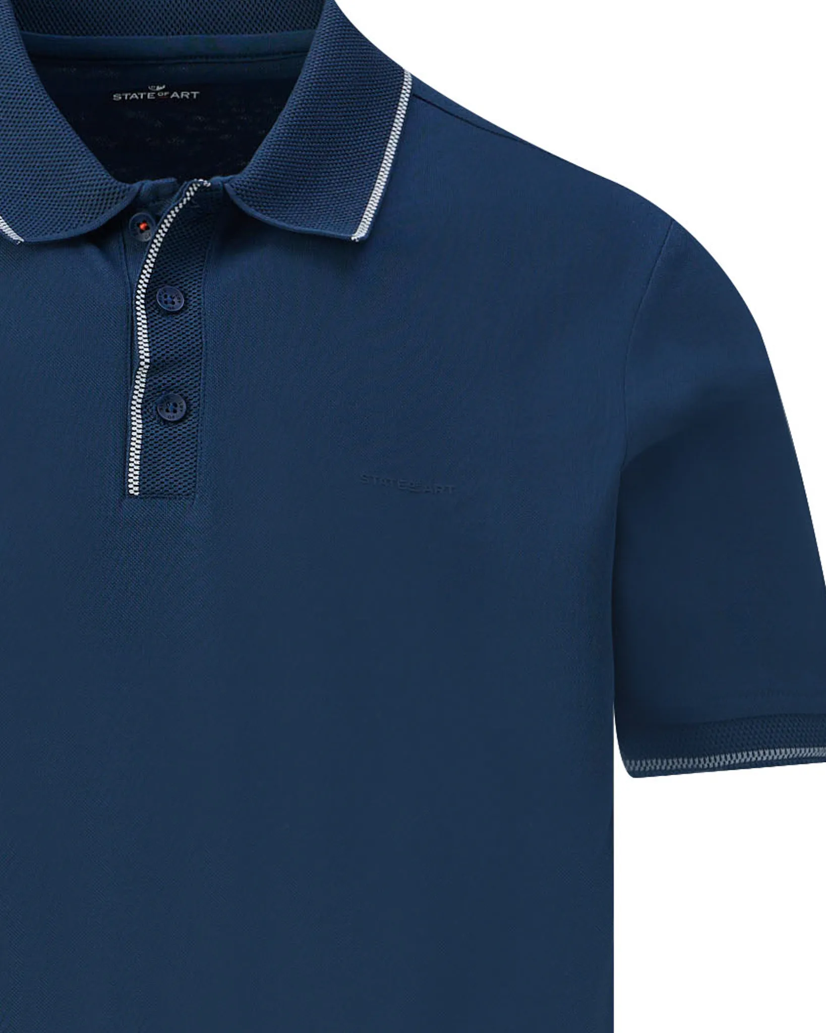 State of Art Polo Donker blauw 109074-001-L