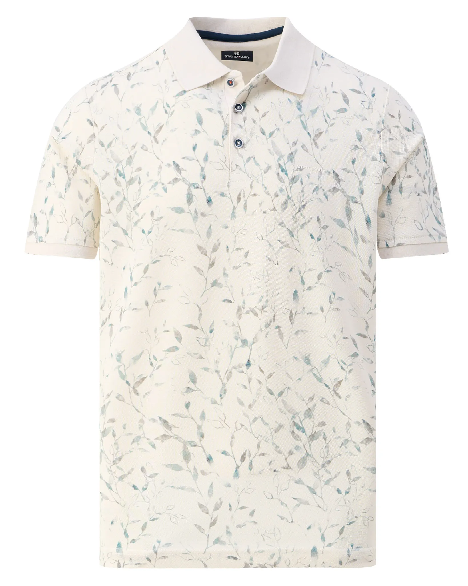 State of Art Polo Korte mouw Beige 109076-001-4XL