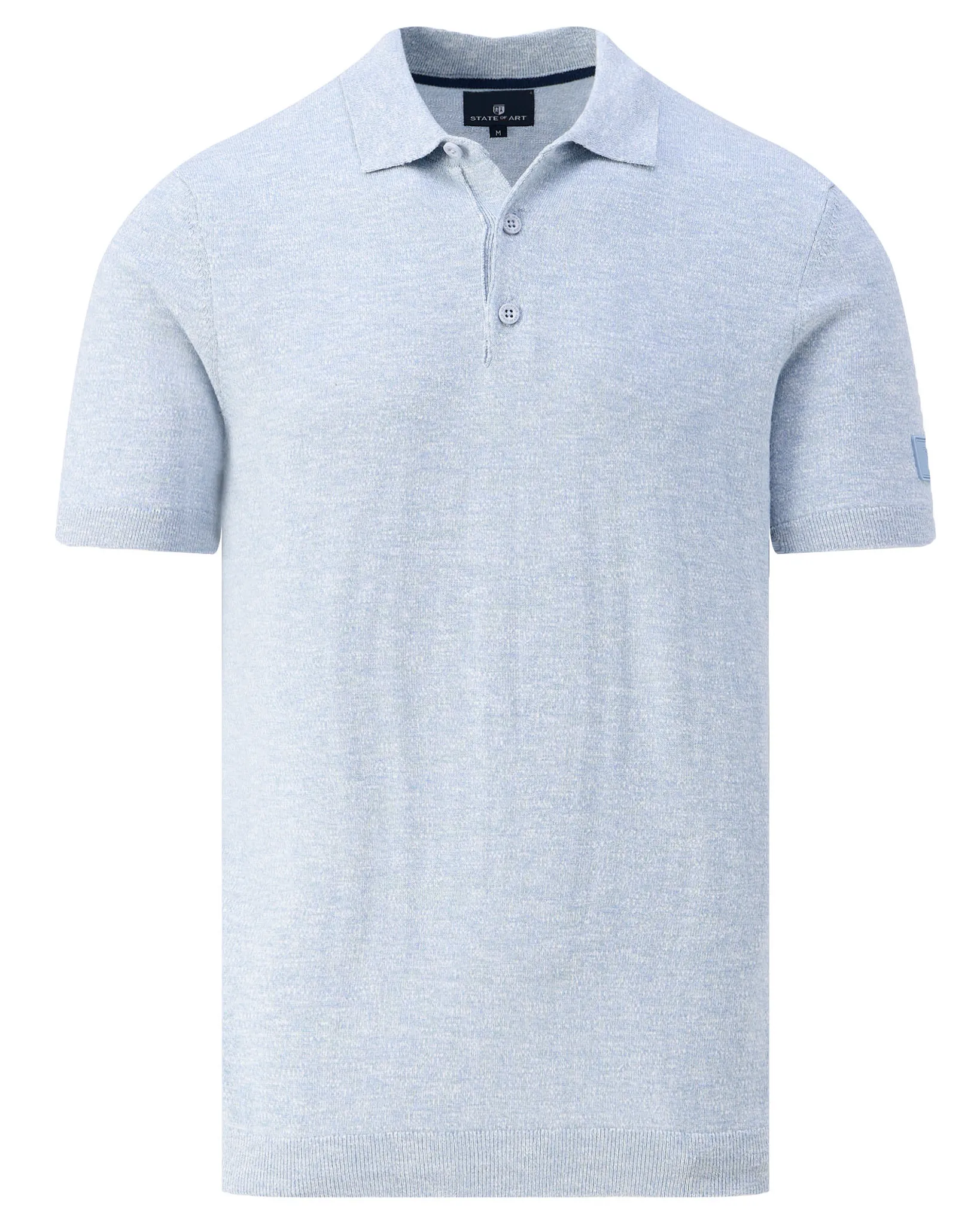 State of Art Polo Korte mouw Licht blauw 109078-001-4XL