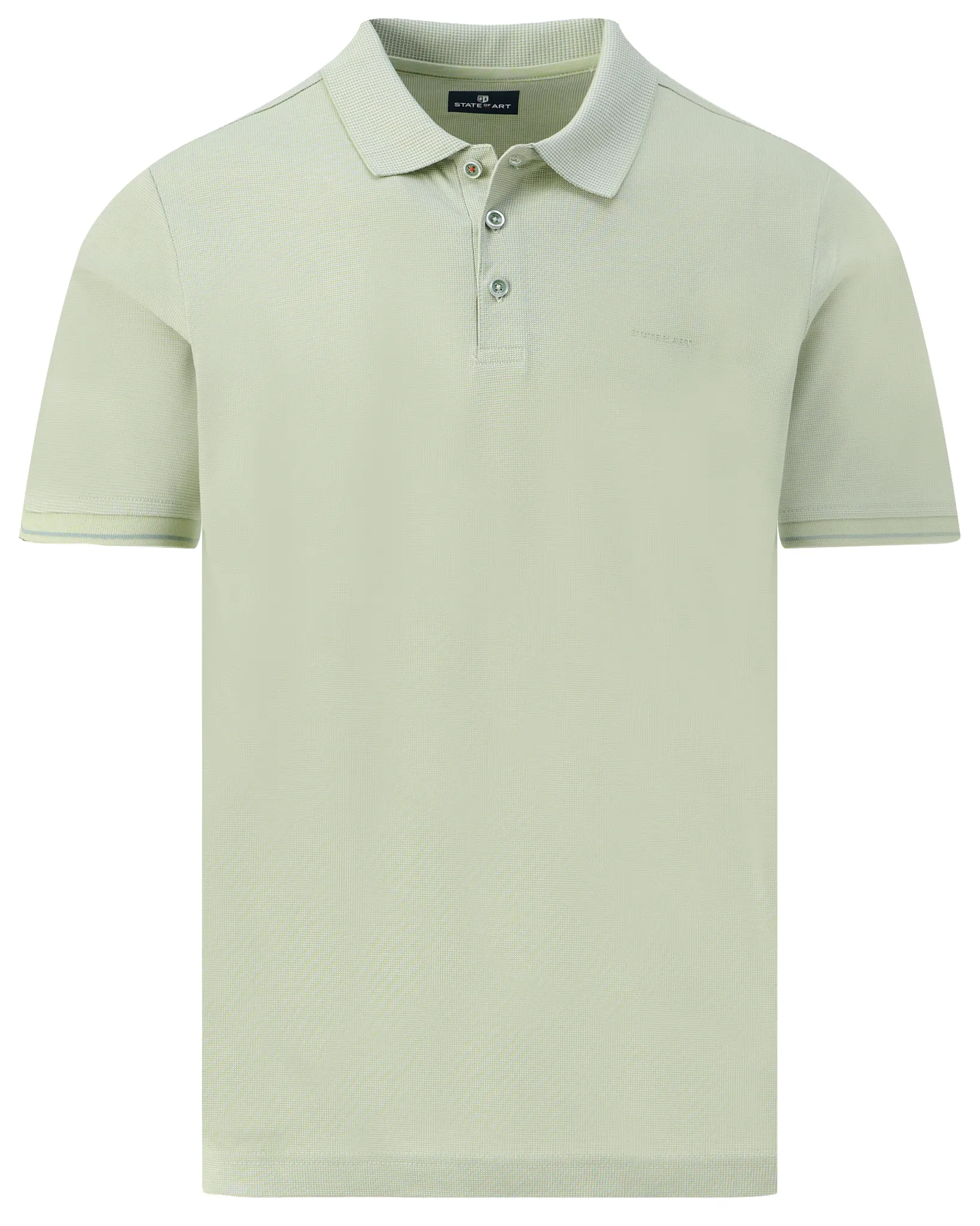 State of Art Polo Korte mouw Licht groen 109095-001-L