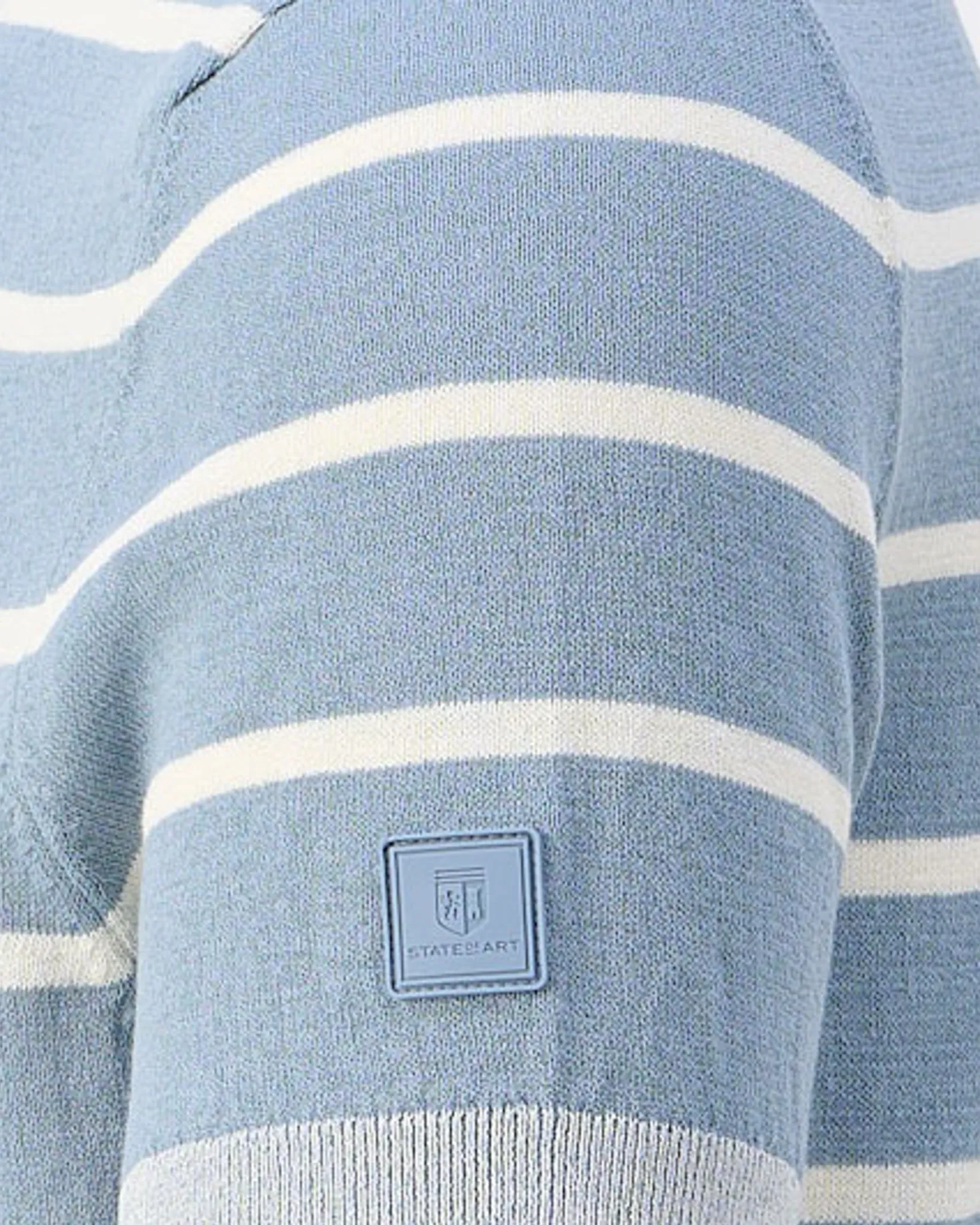 State of Art T-shirt Korte mouw Licht blauw 109103-001-4XL