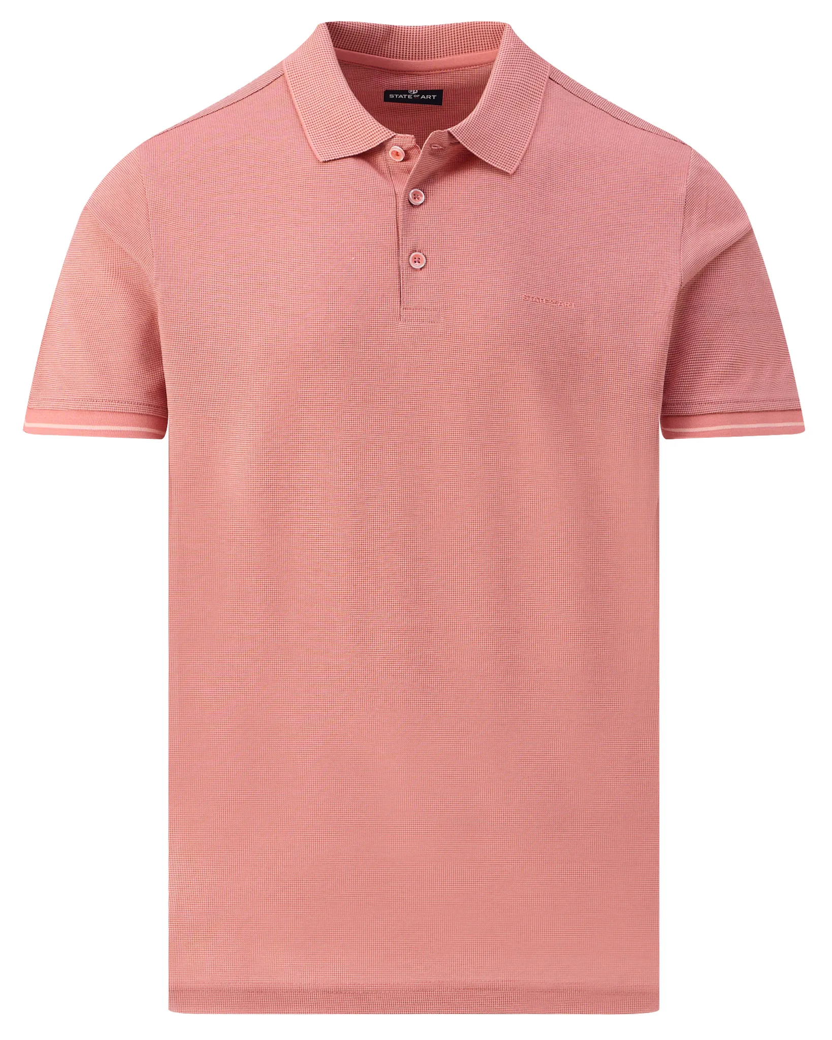 State of Art Polo Korte mouw Roze 109112-001-L