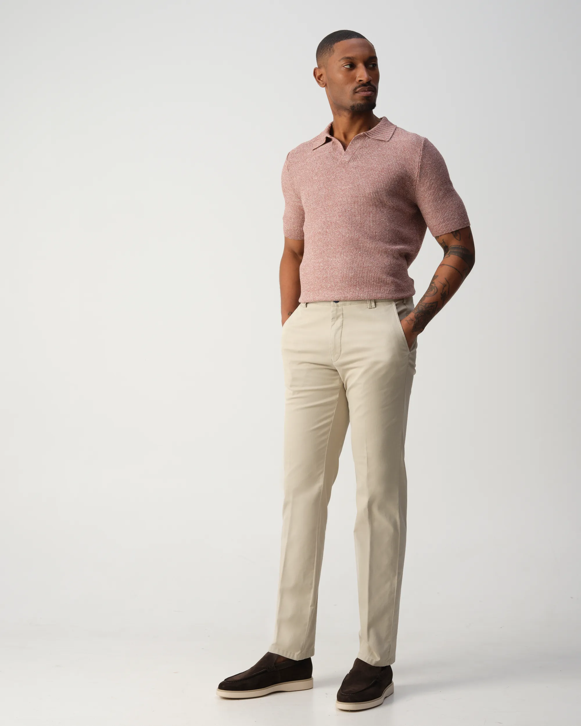 Meyer Bonn Pantalon Beige 109153-001-24