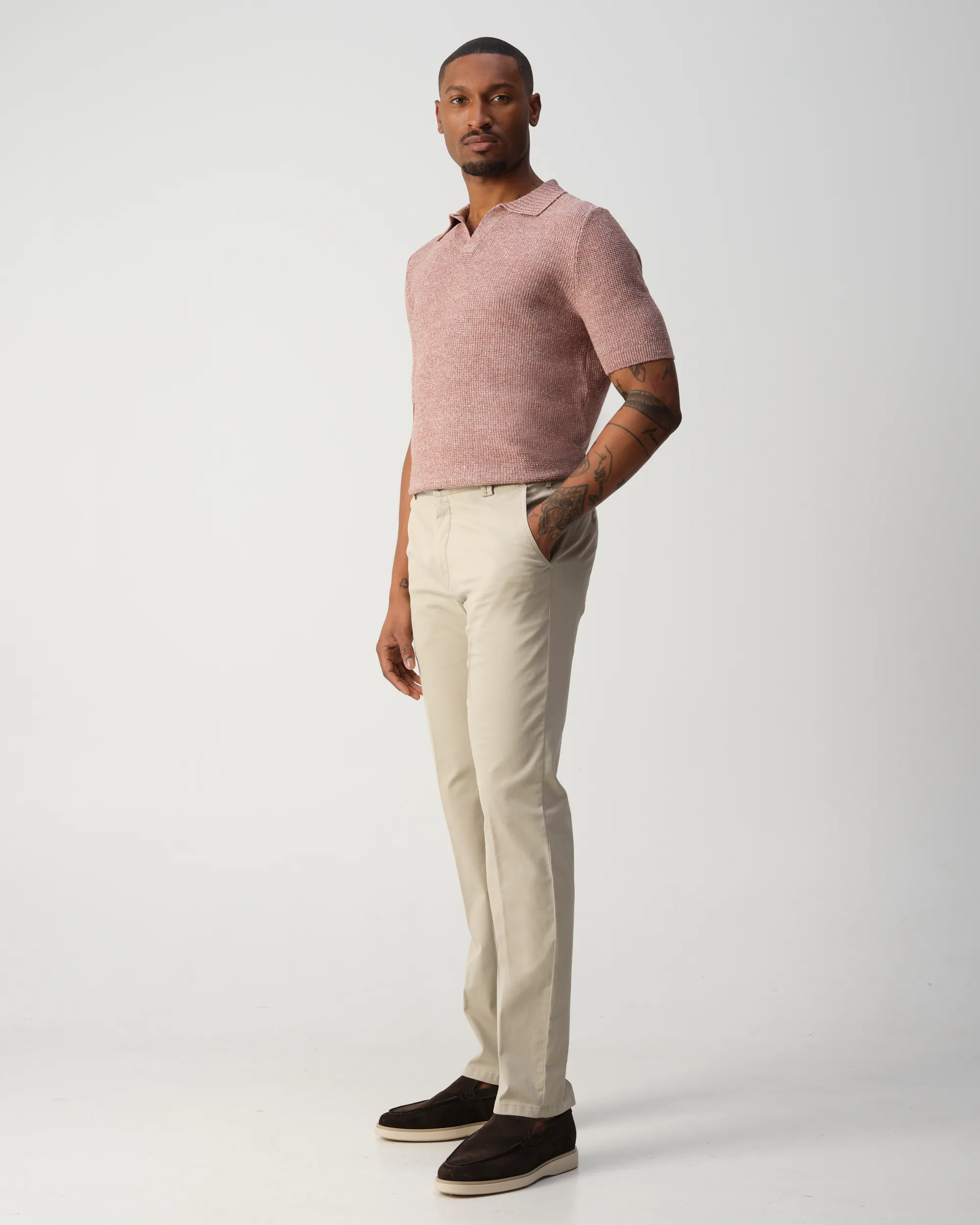 Meyer Bonn Pantalon Beige 109153-001-24