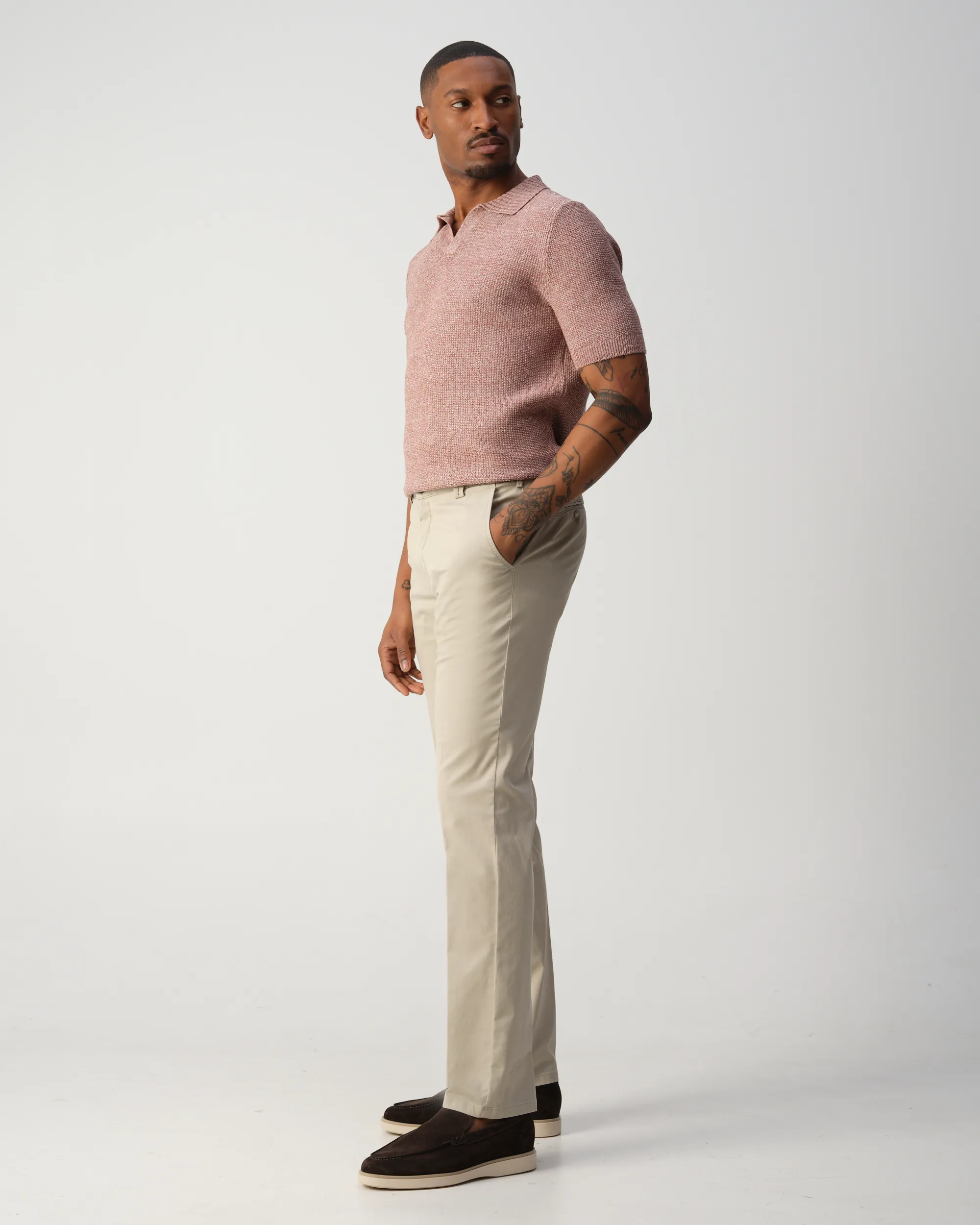 Meyer Bonn Pantalon Beige 109153-001-24