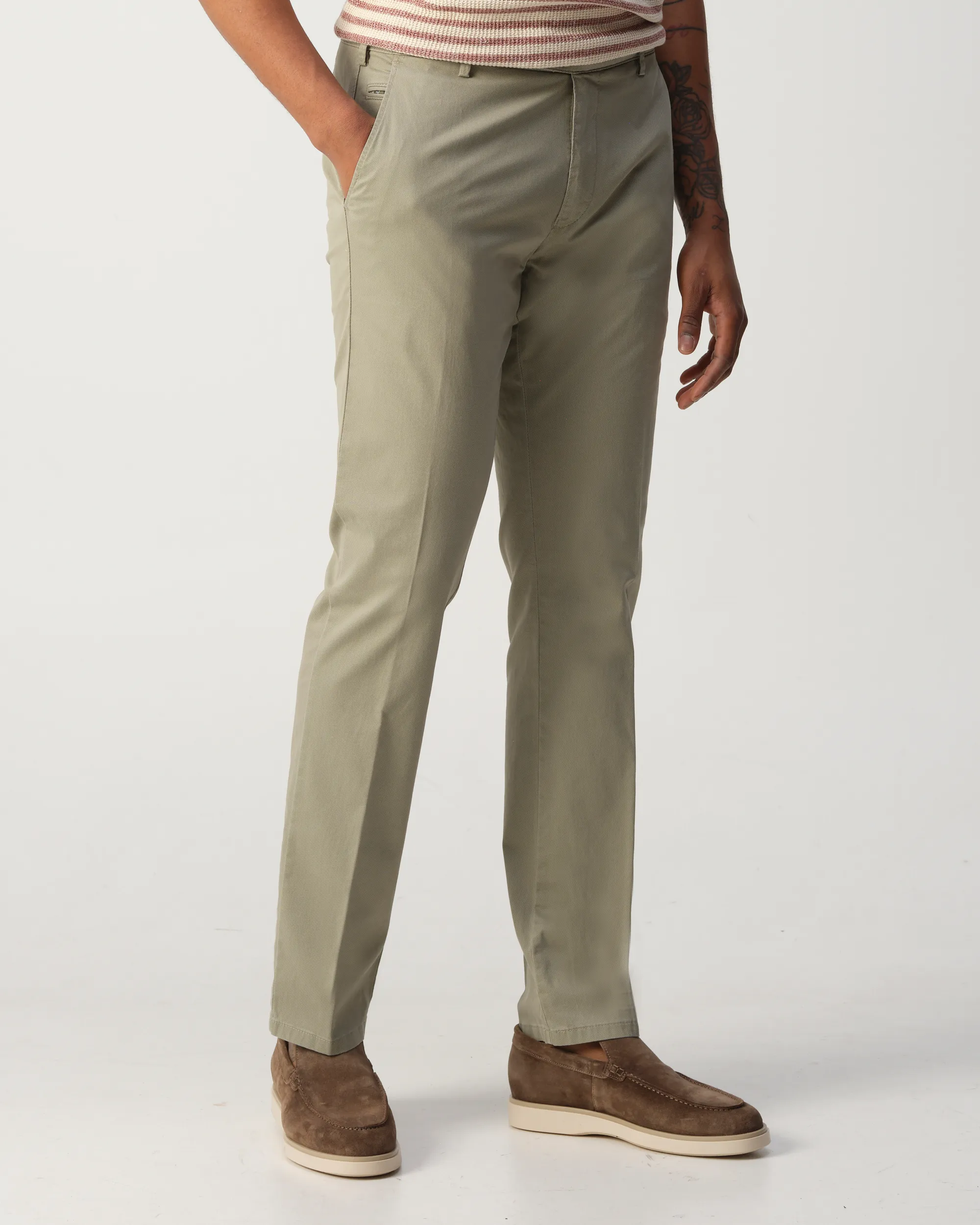 Meyer Bonn Pantalon Groen 109156-001-24