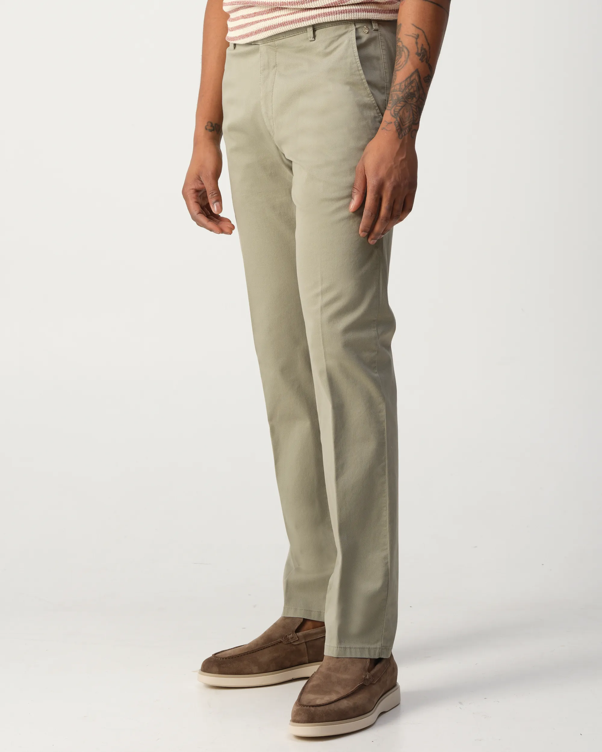 Meyer Bonn Pantalon Groen 109156-001-24