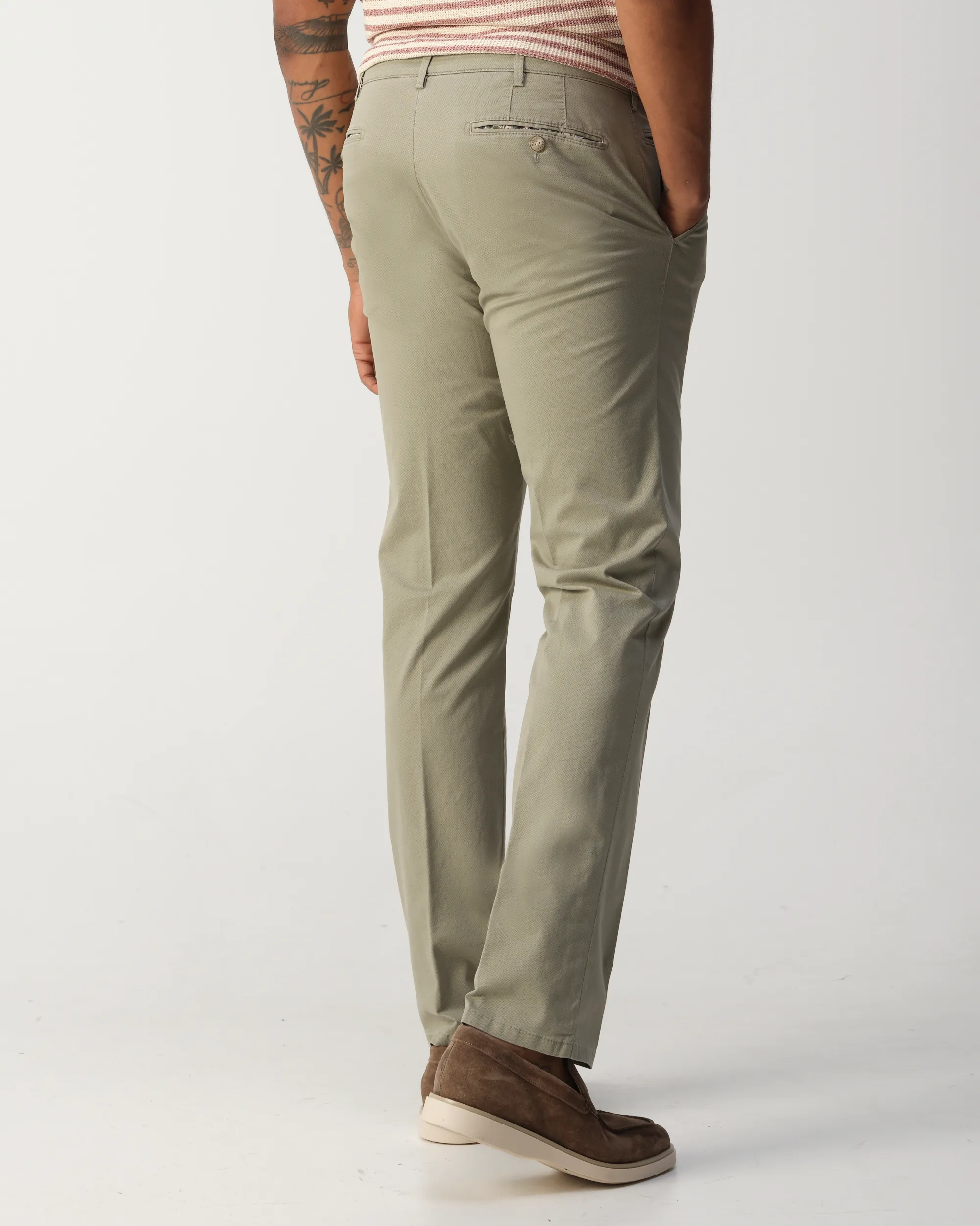 Meyer Bonn Pantalon Groen 109156-001-24