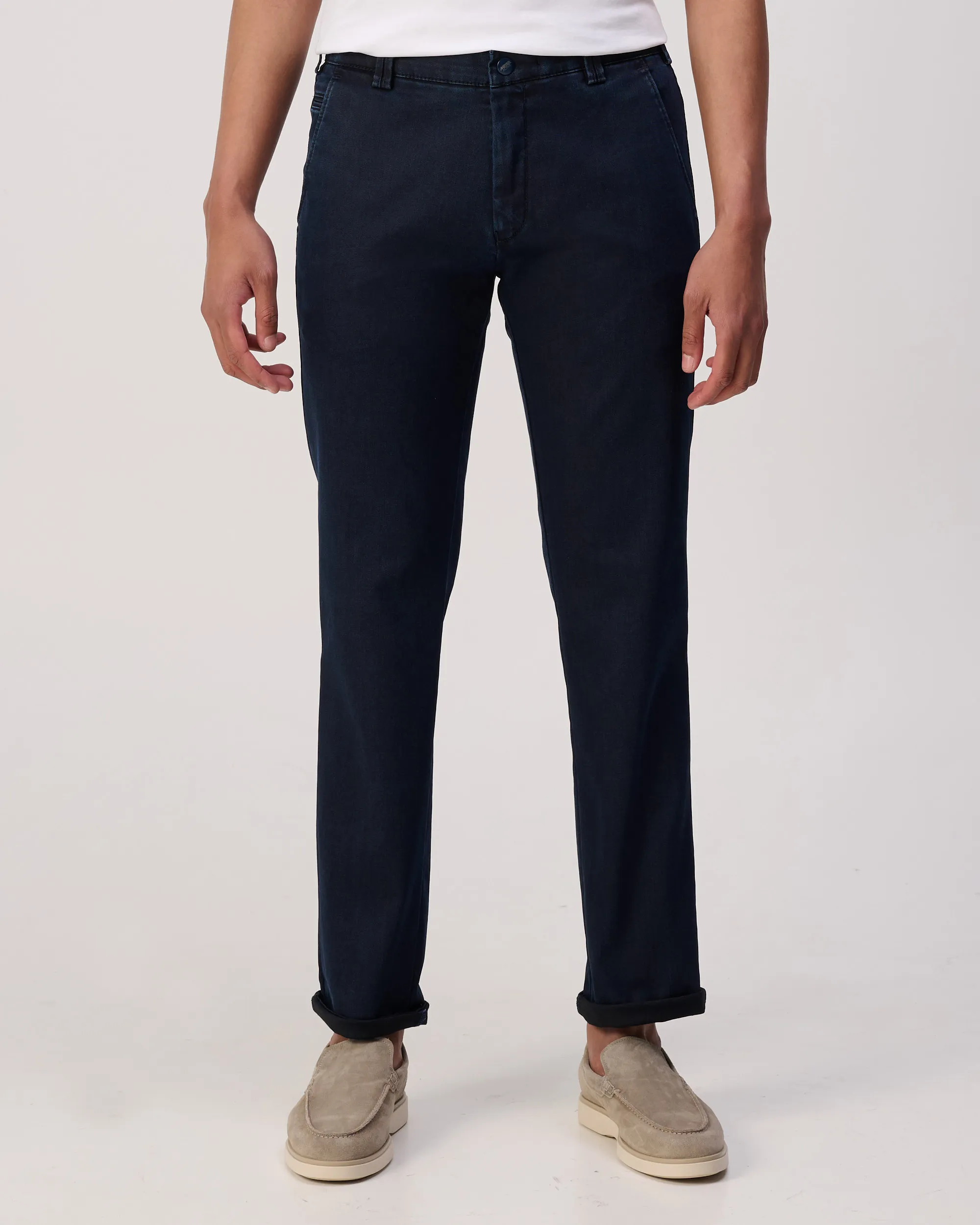 Meyer Bonn Pantalon Blauw 109159-001-24