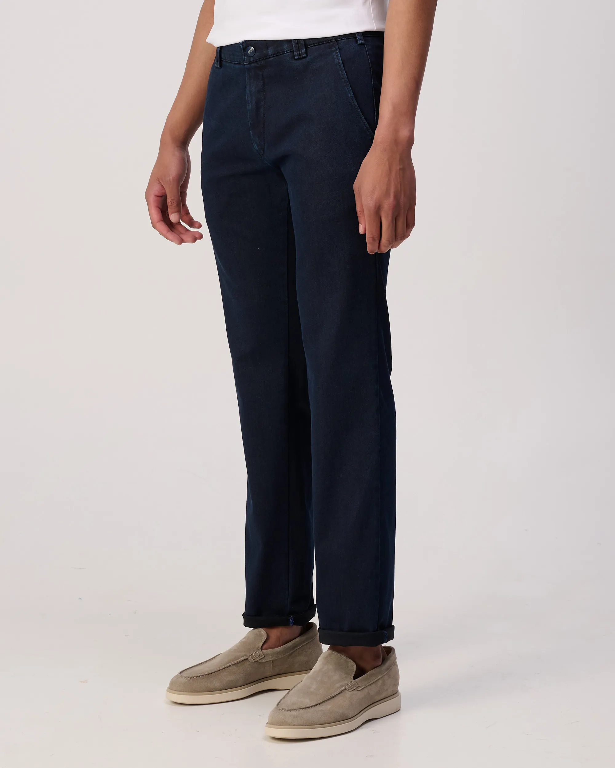 Meyer Bonn Pantalon Blauw 109159-001-24