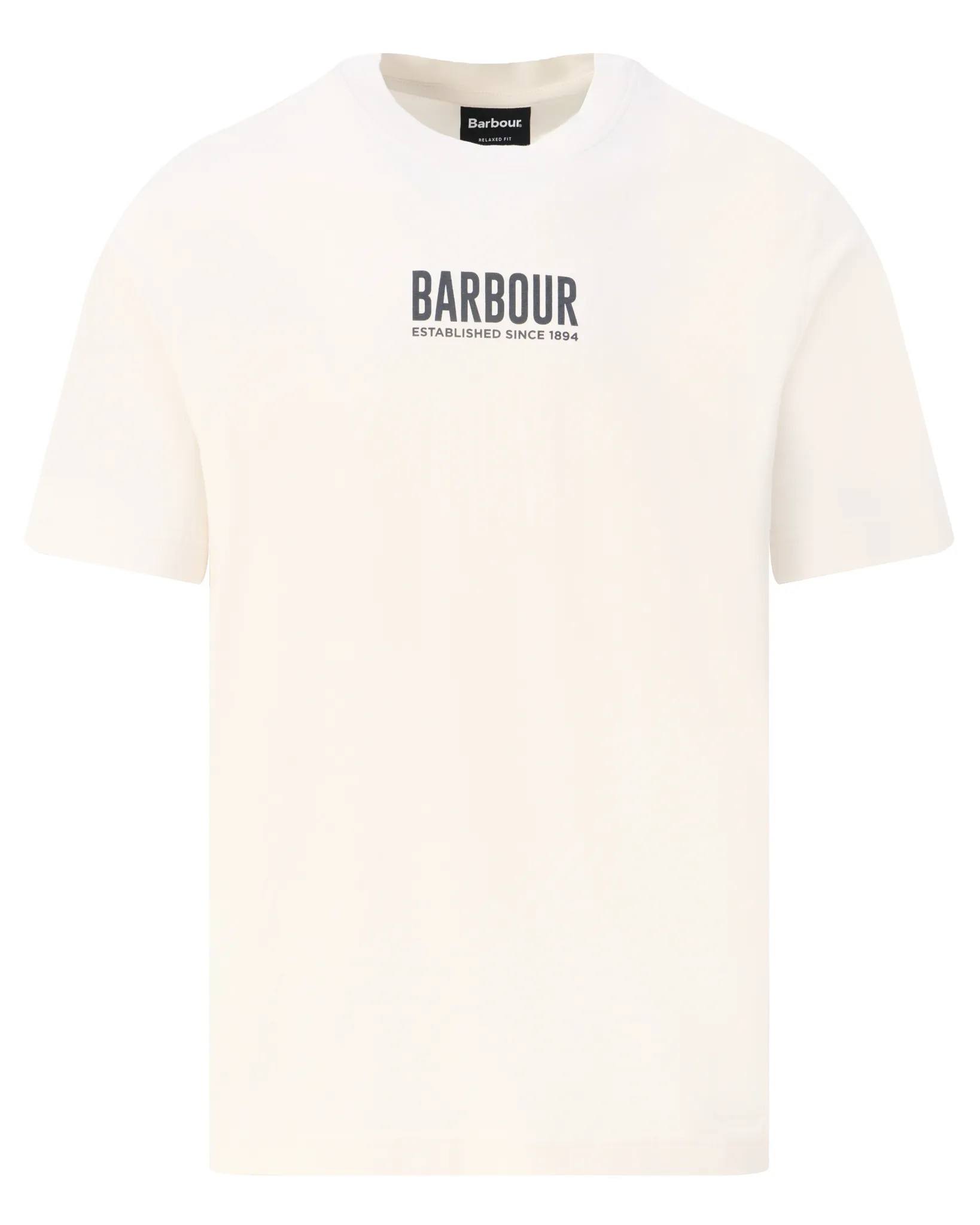 Barbour T-shirt Korte mouw Ecru 109199-001-L