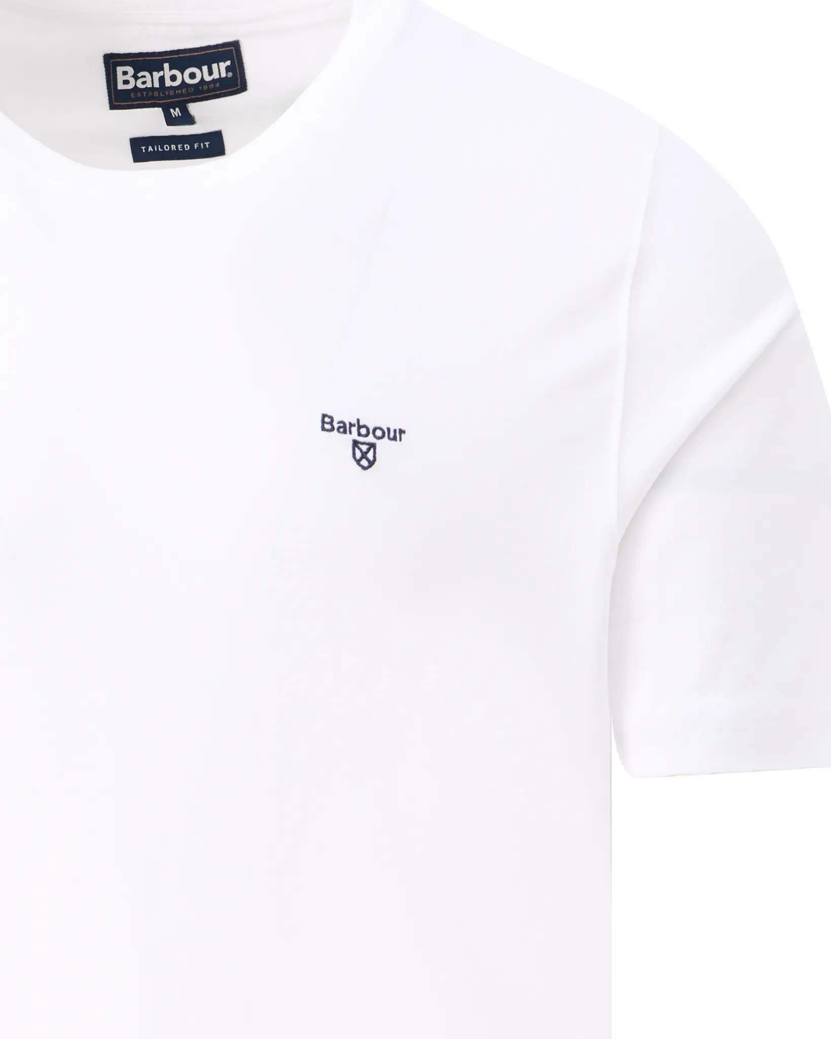 Barbour T-shirt Korte mouw Wit 109204-001-L