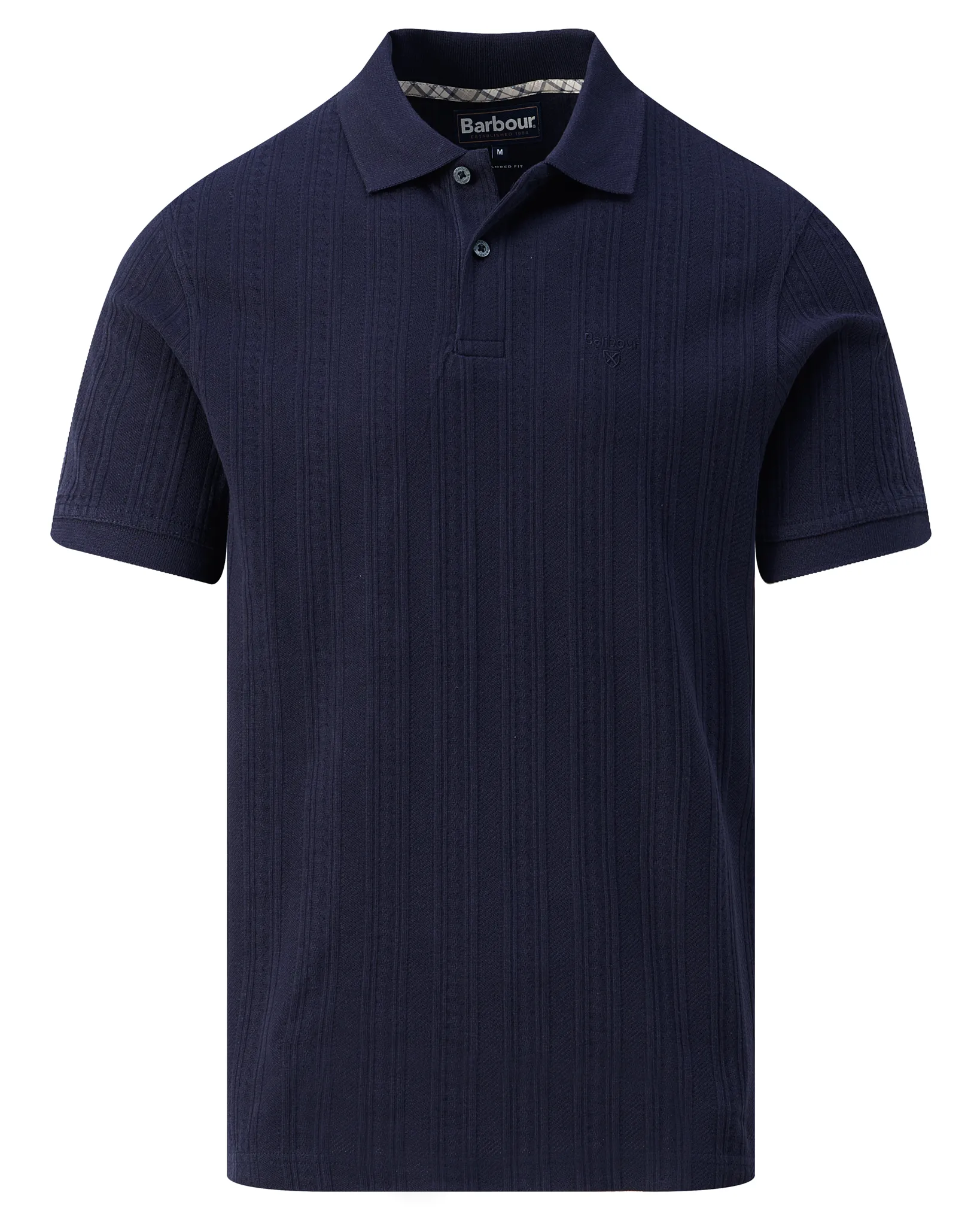 Barbour Polo Korte mouw Donker blauw 109211-001-L