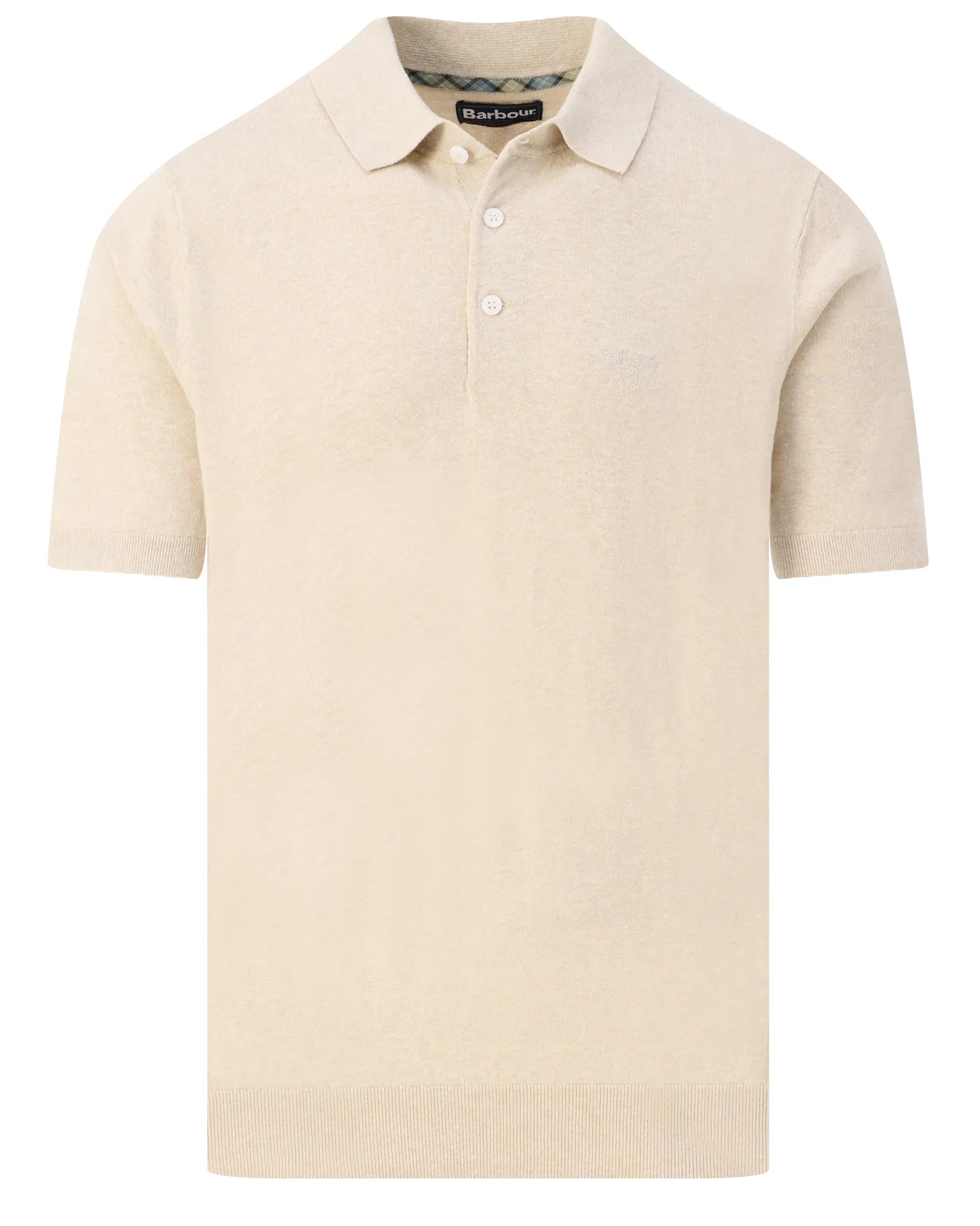 Barbour Polo Korte mouw Beige 109212-001-L