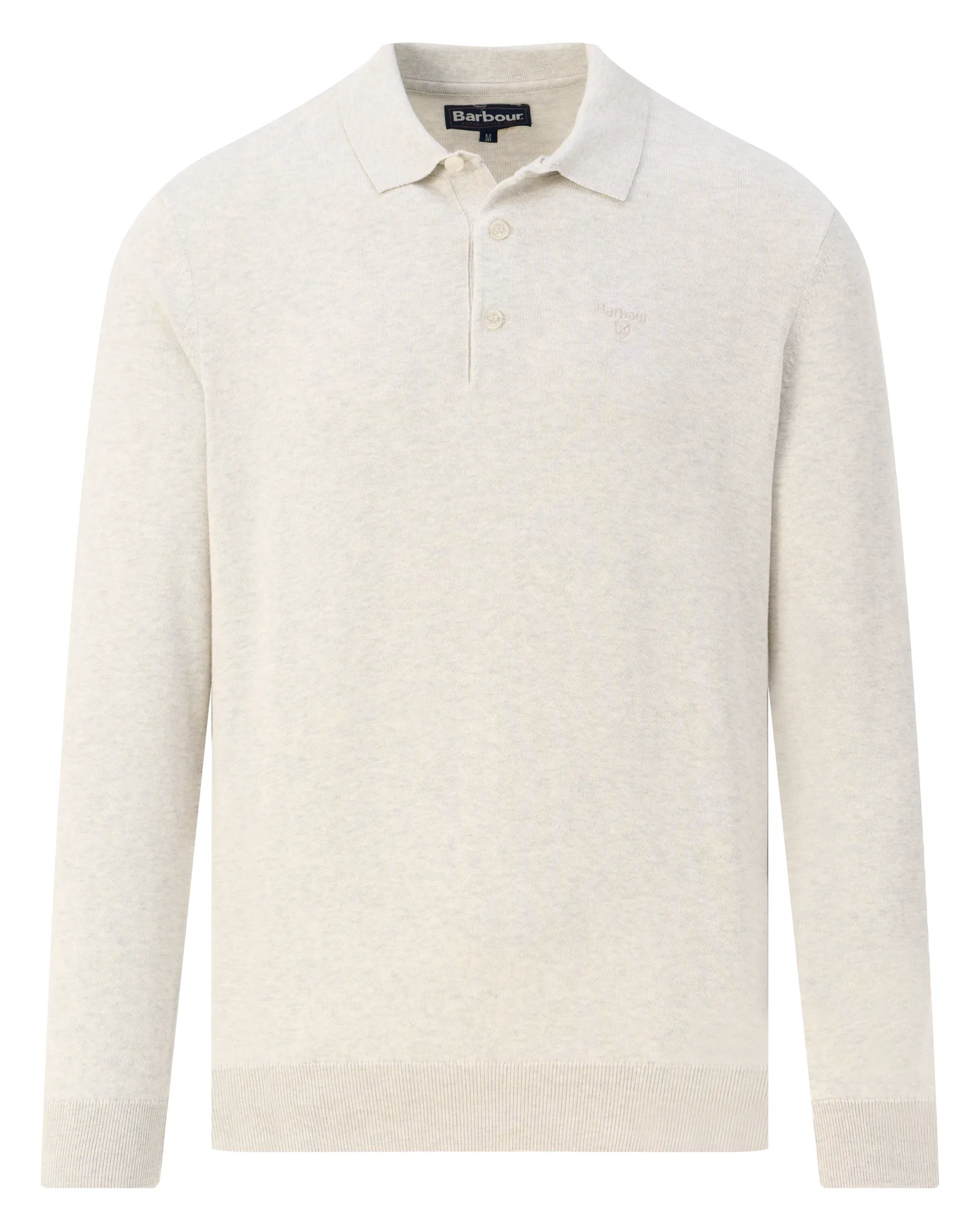 Barbour Polo Ecru 109213-001-L