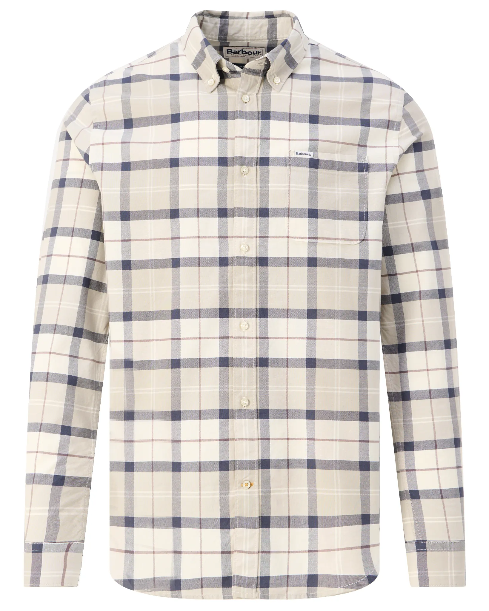 Barbour Casual Overhemd LM Beige 109218-001-L