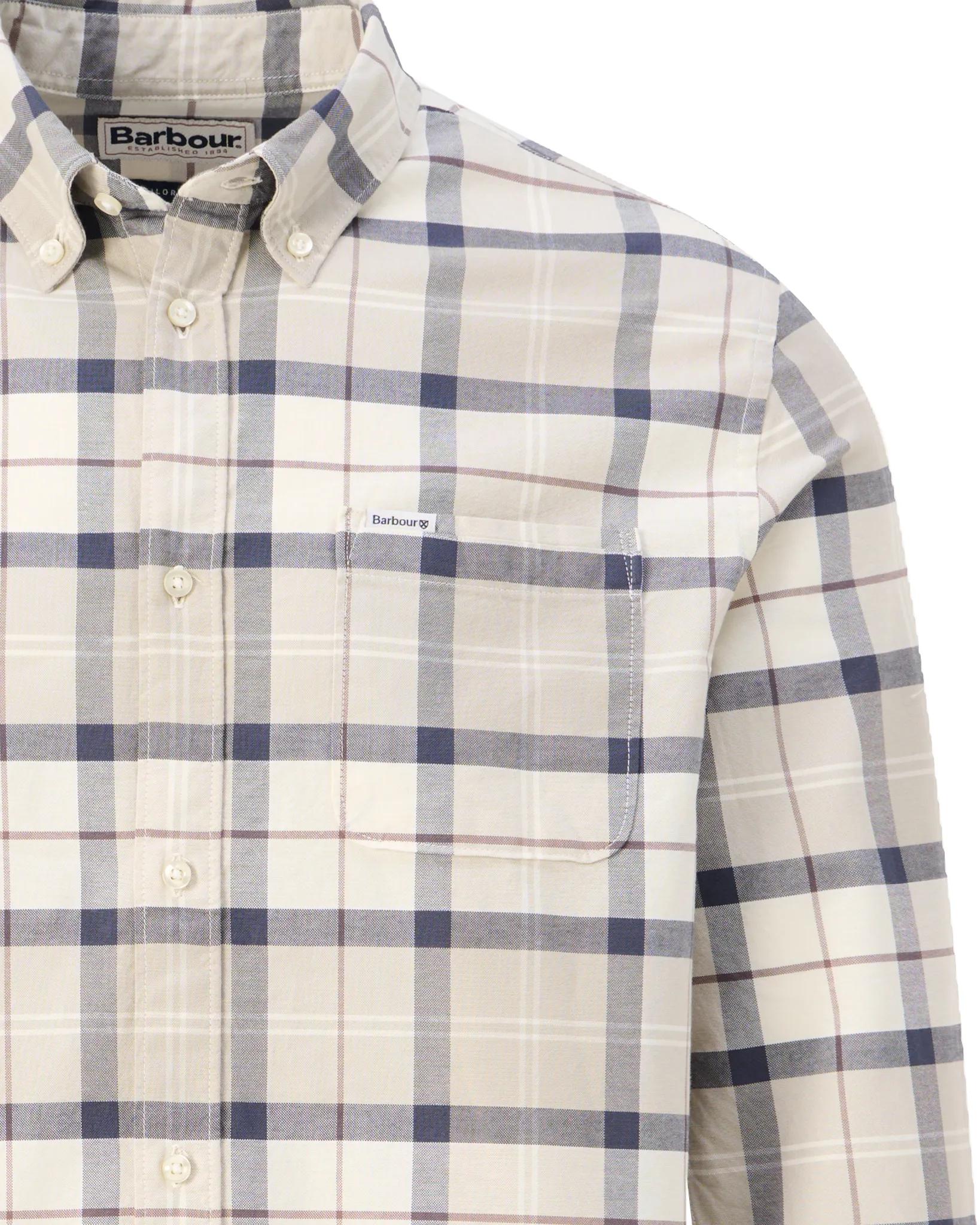 Barbour Casual Overhemd LM Beige 109218-001-L