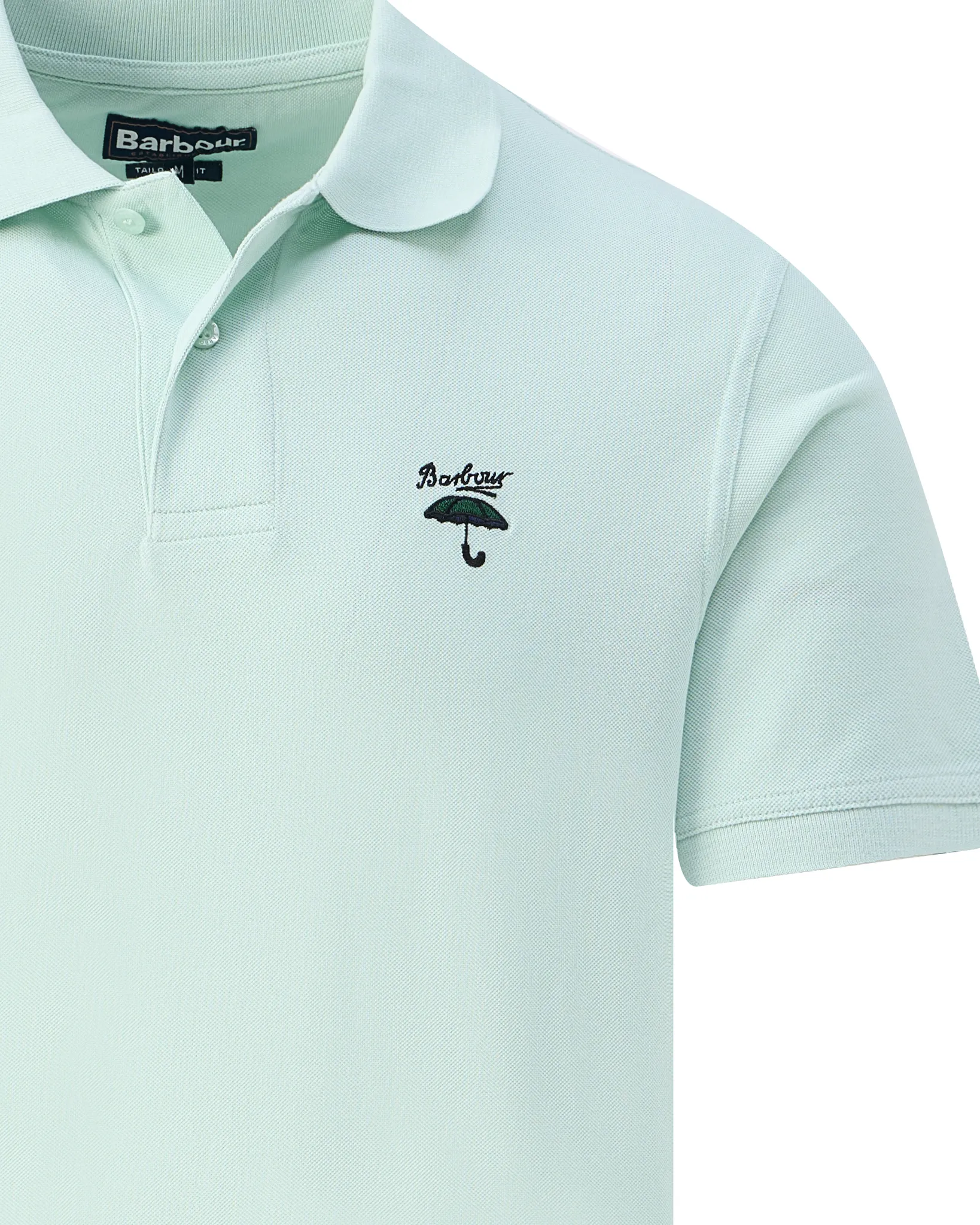 Barbour Polo  Licht blauw 109231-001-L