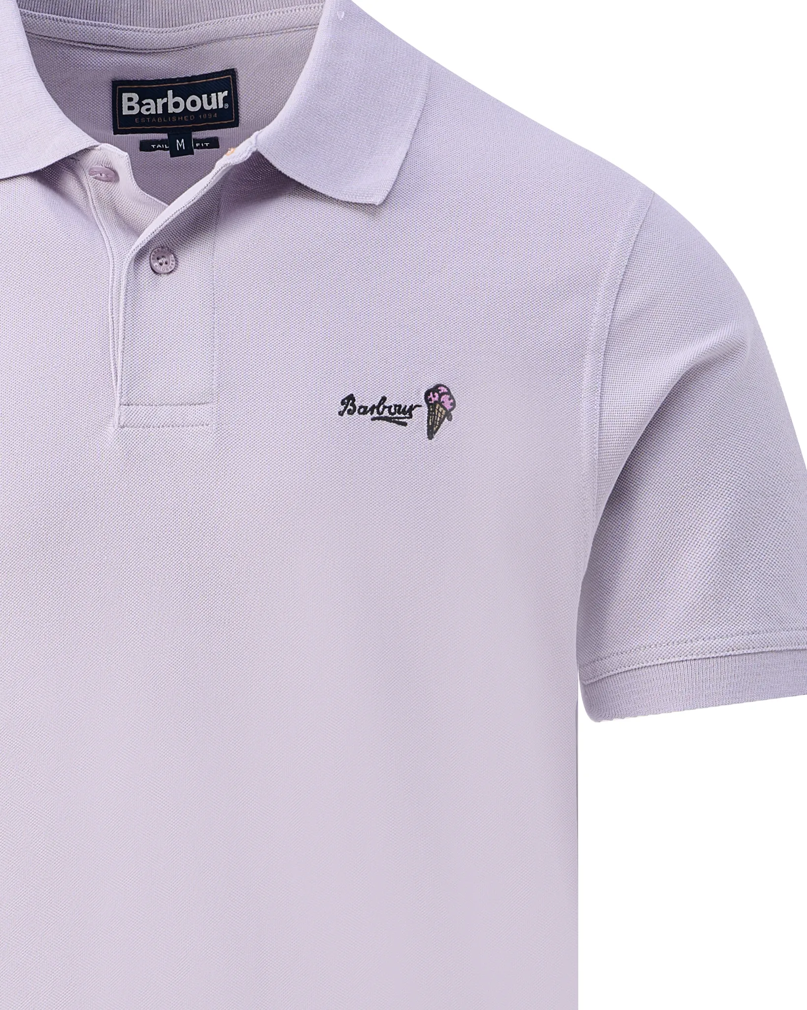 Barbour Polo  Paars 109232-001-L