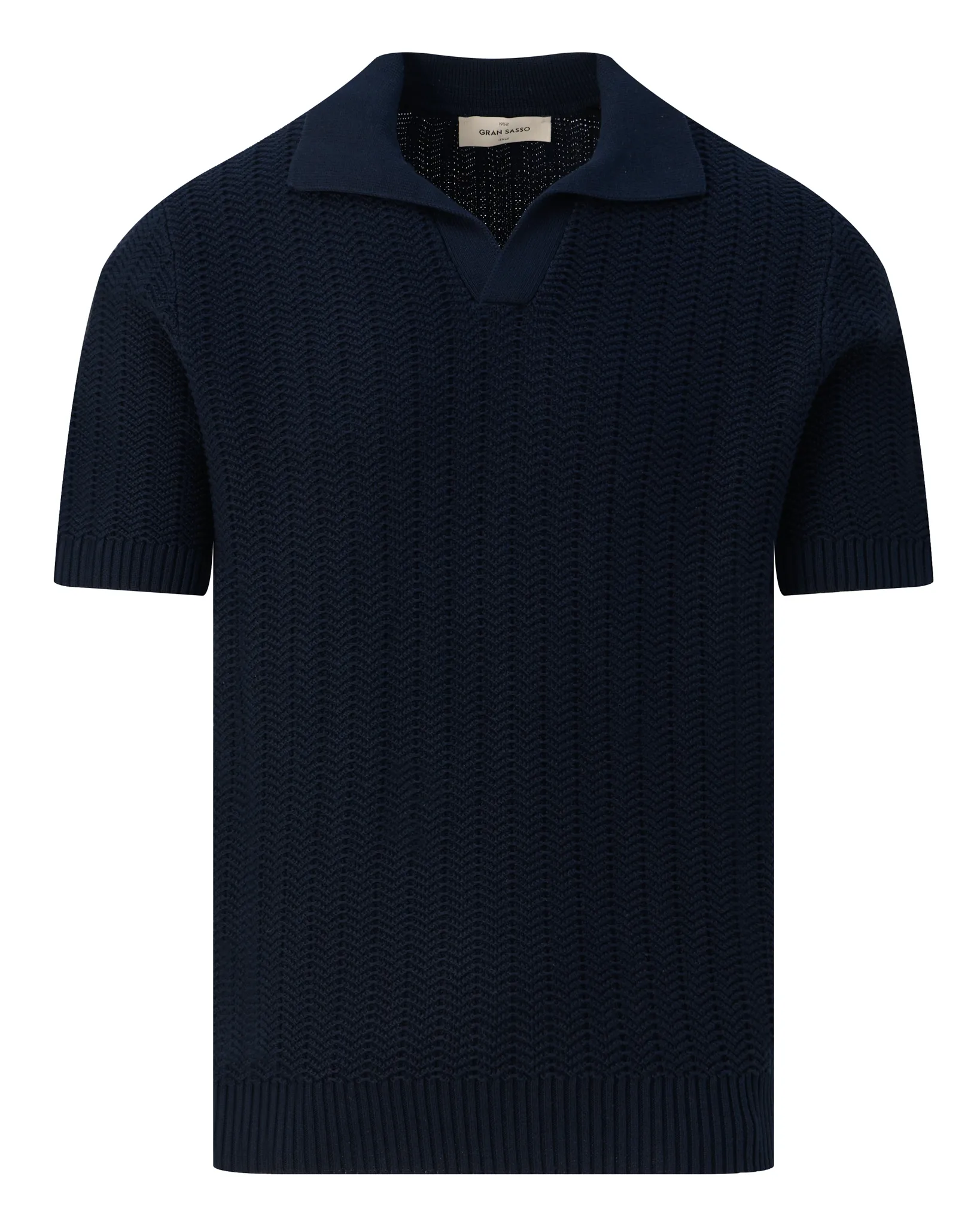Gran Sasso Polo Donker blauw 109242-001-48
