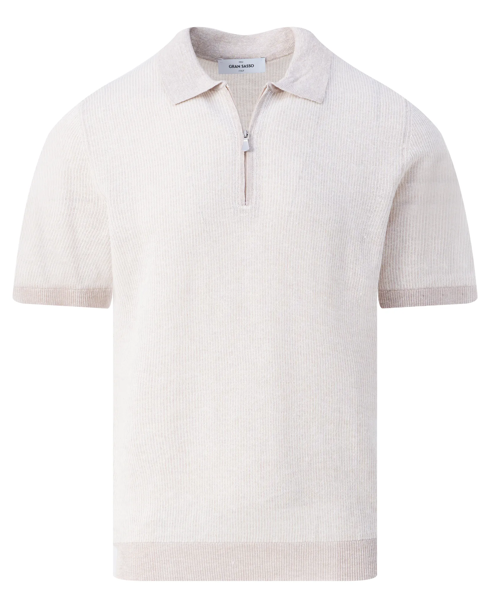 Gran Sasso Polo Korte mouw Beige 109245-001-48