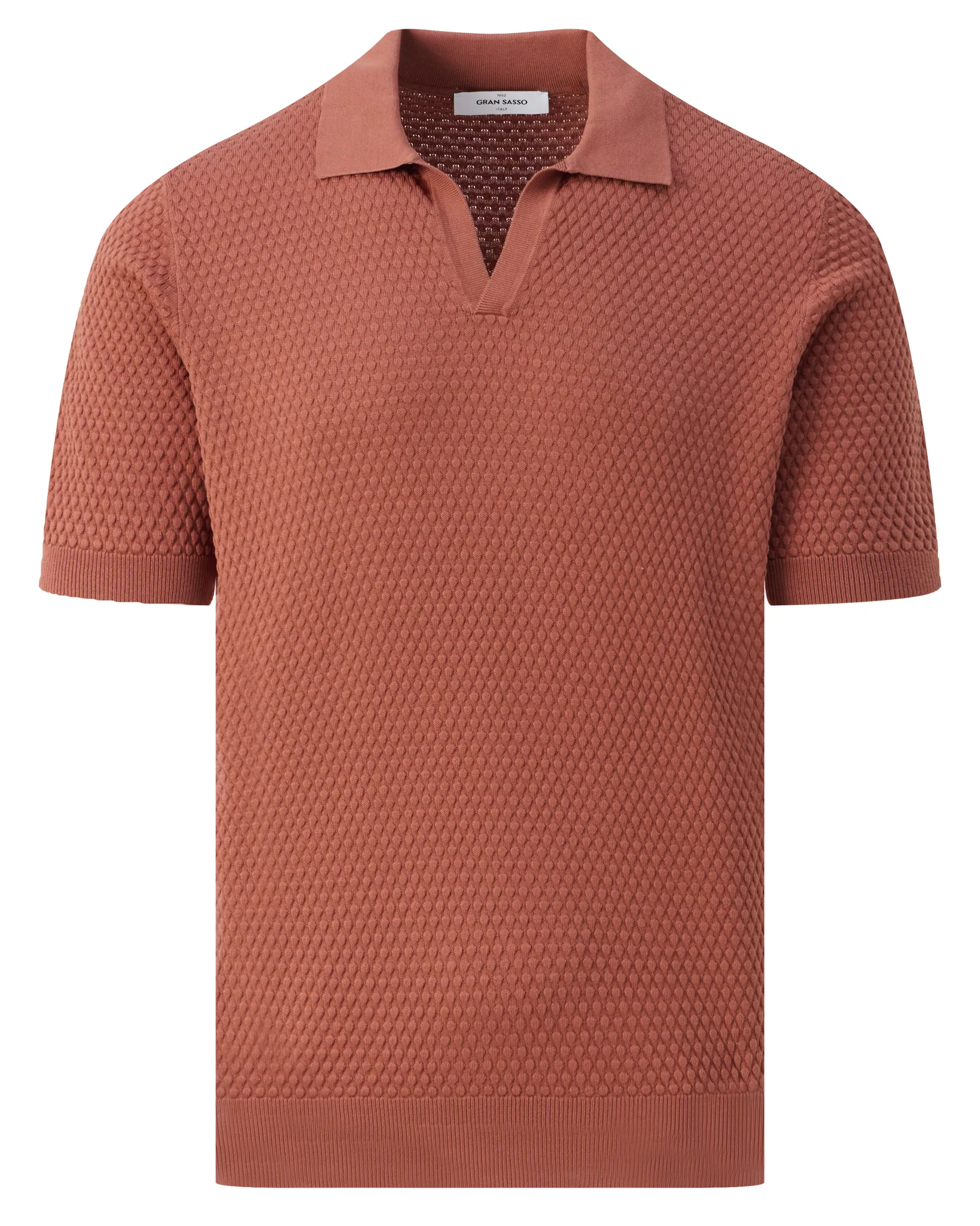 Gran Sasso Polo Korte mouw Rood 109251-001-48