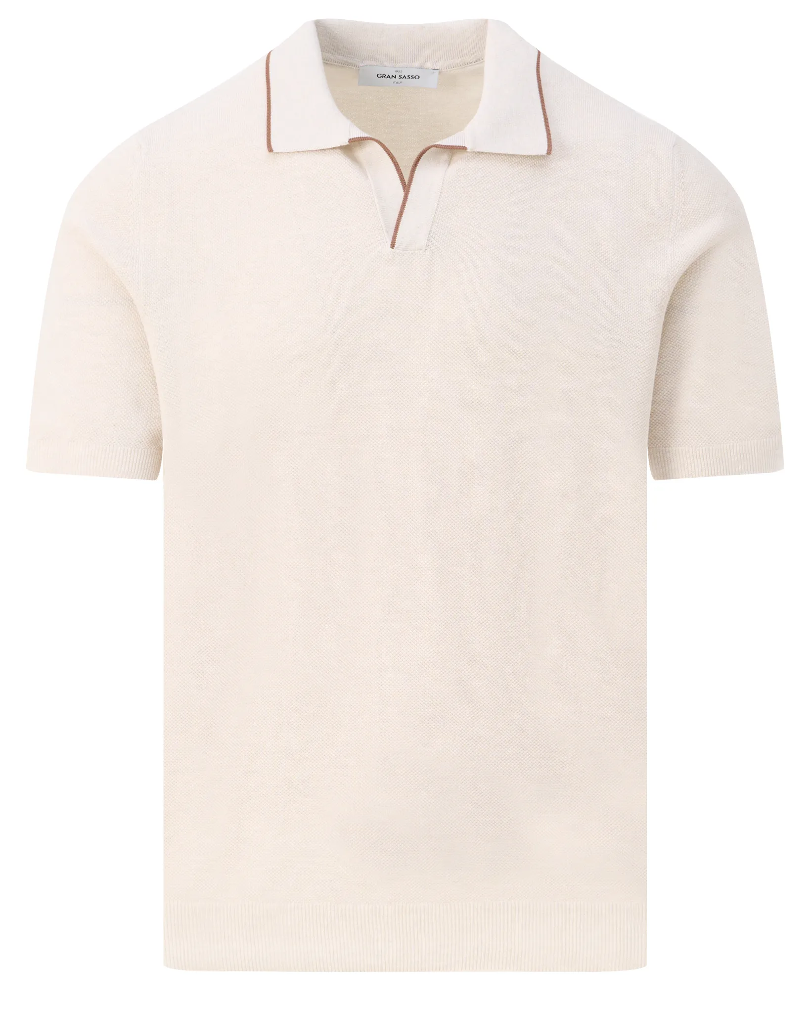 Gran Sasso Polo Ecru 109258-001-48
