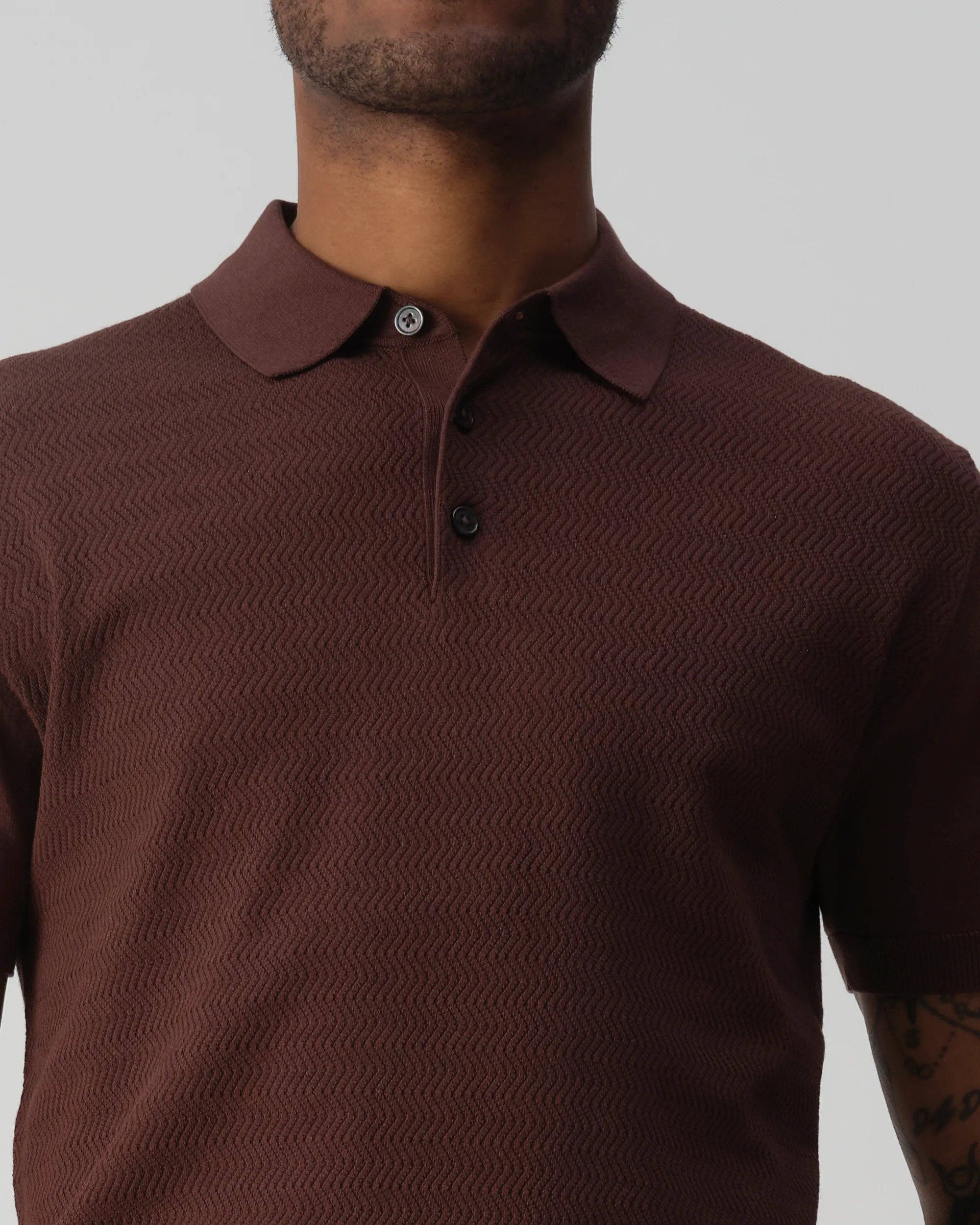 Vesper Luton Polo Dark brown 109270-002-L