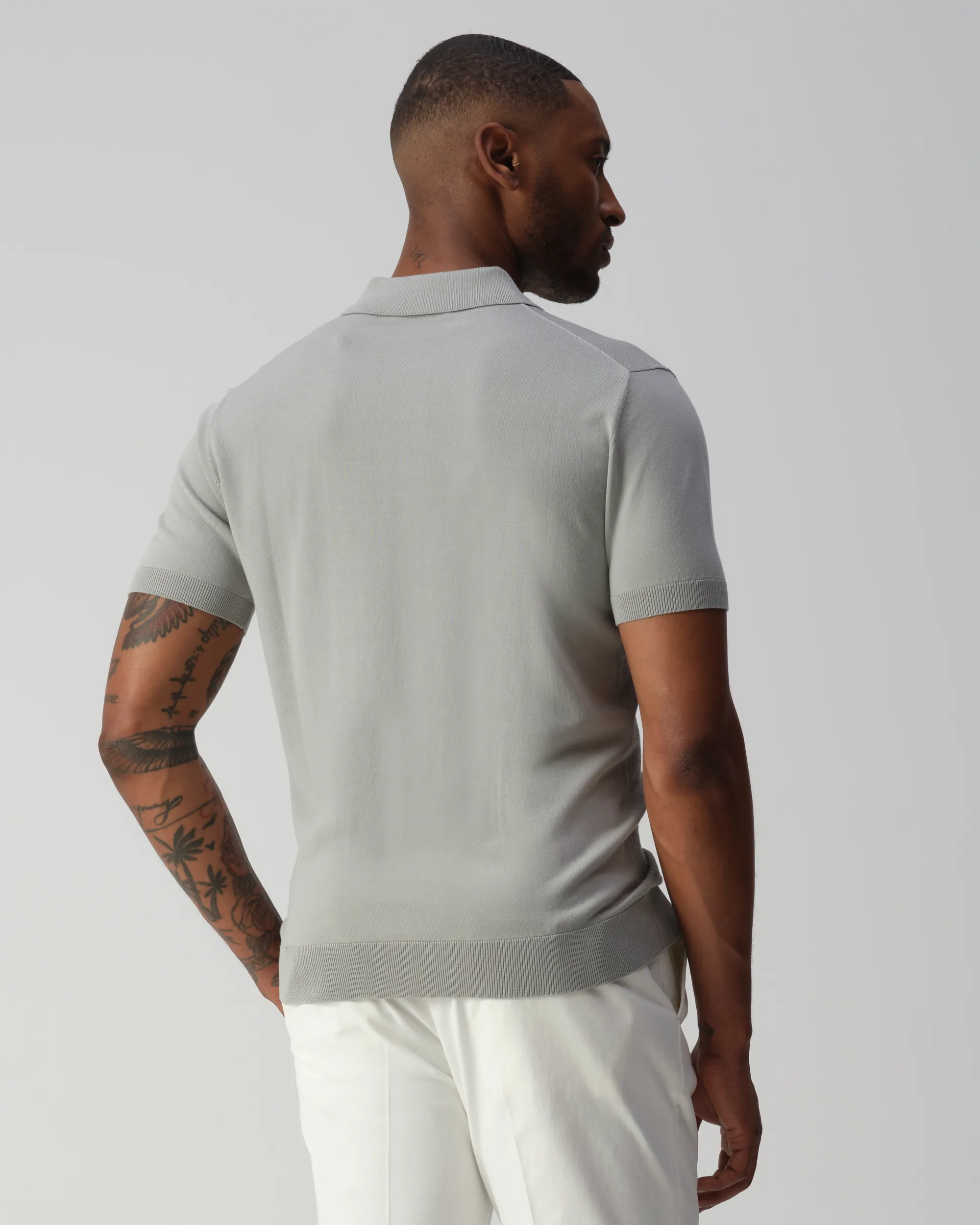 Vesper Luton Polo Sage grey green 109270-003-L