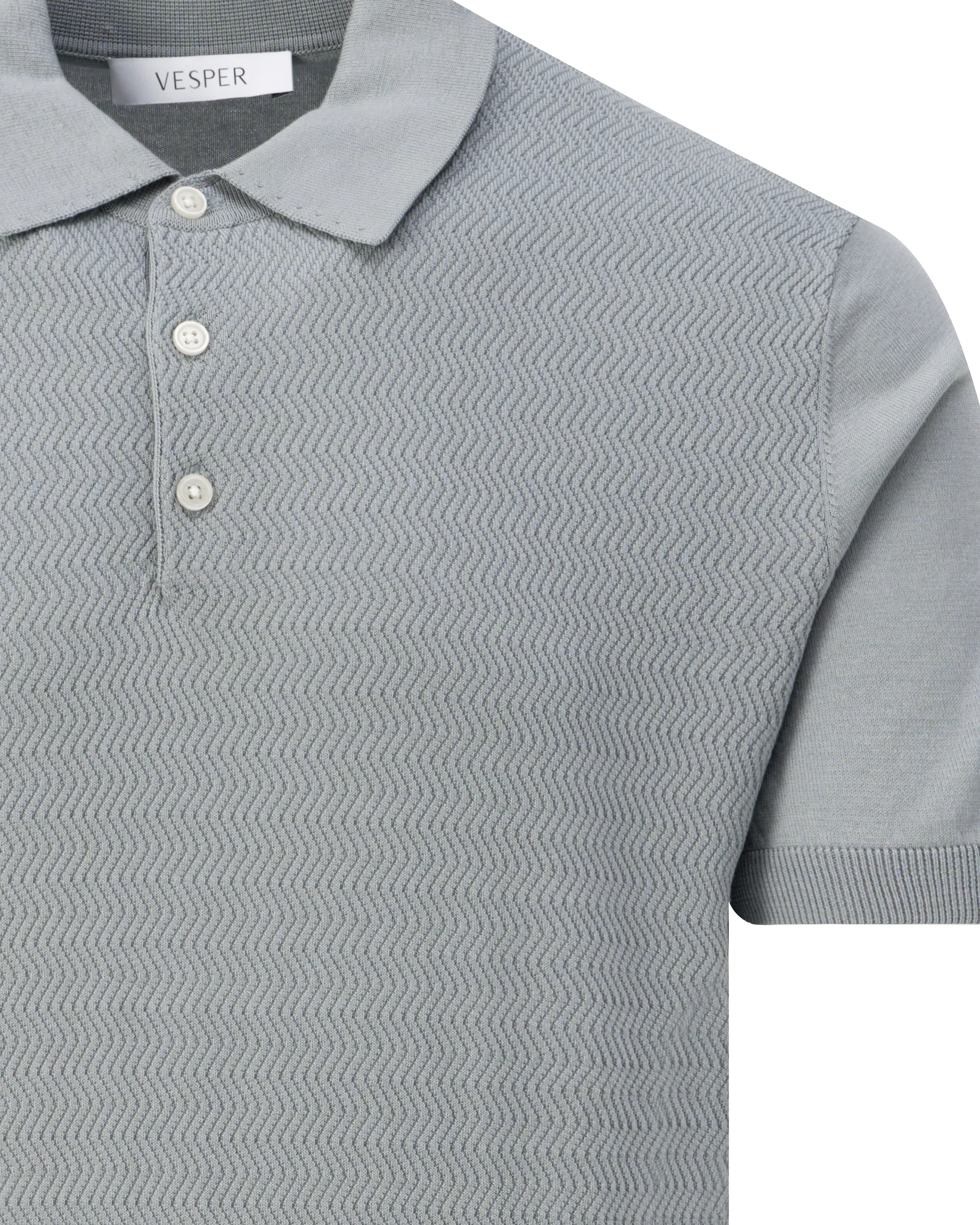 Vesper Luton Polo Sage grey green 109270-003-L