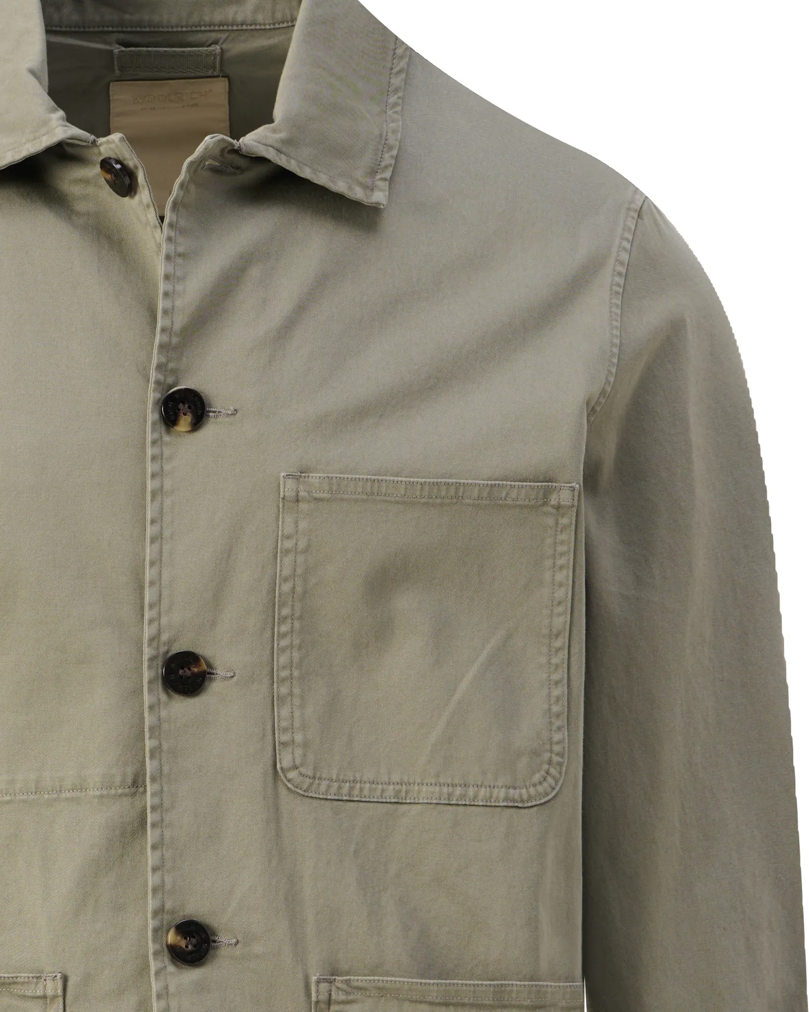 Woolrich Overshirt Groen 109284-001-L