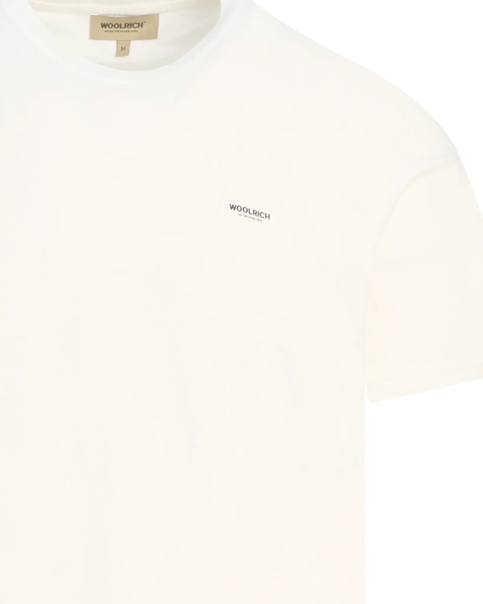Woolrich T-shirt Korte mouw Wit 109294-001-L