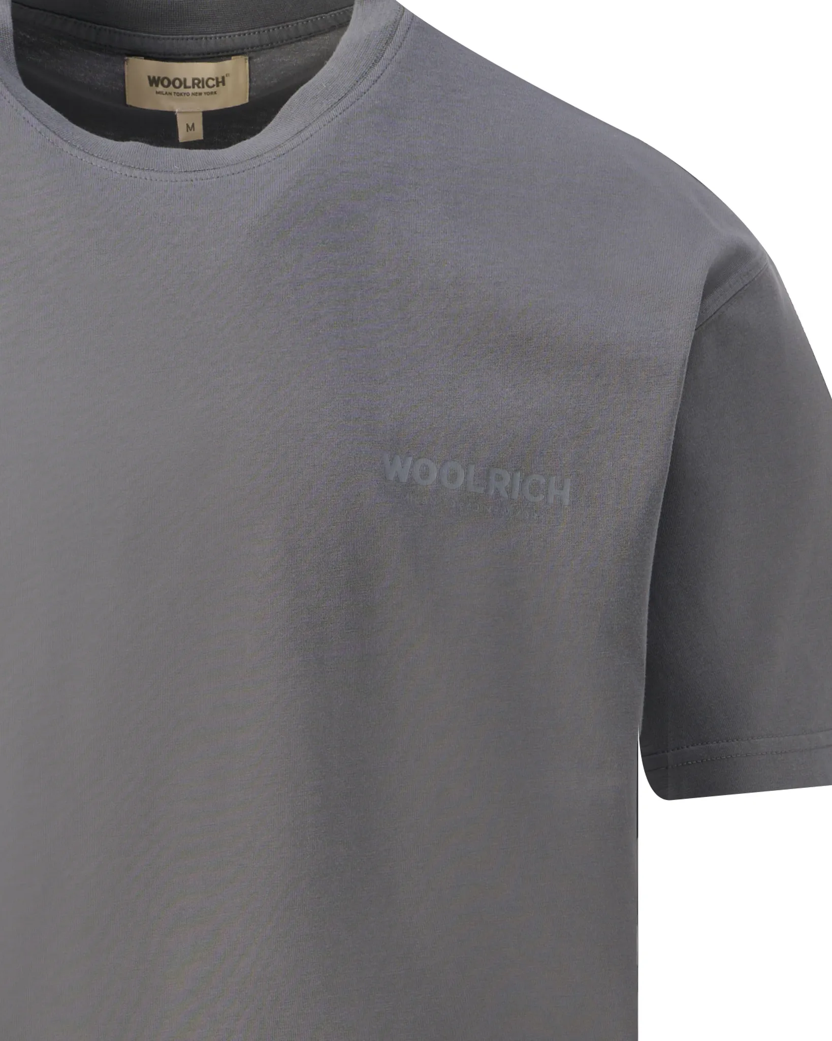 Woolrich T-shirt Korte mouw Donker grijs 109296-001-L
