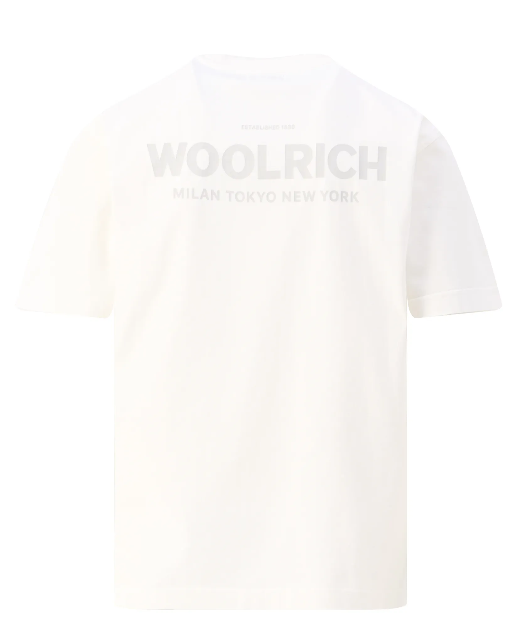 Woolrich T-shirt Korte mouw Wit 109297-001-L