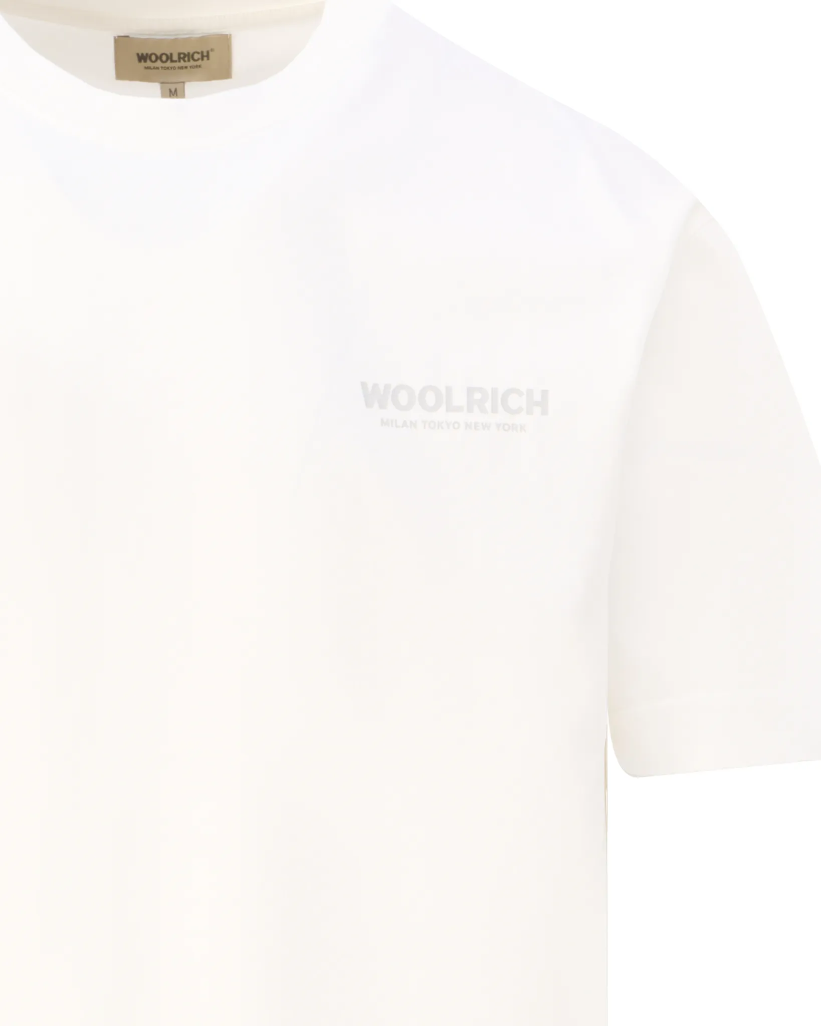 Woolrich T-shirt Korte mouw Wit 109297-001-L