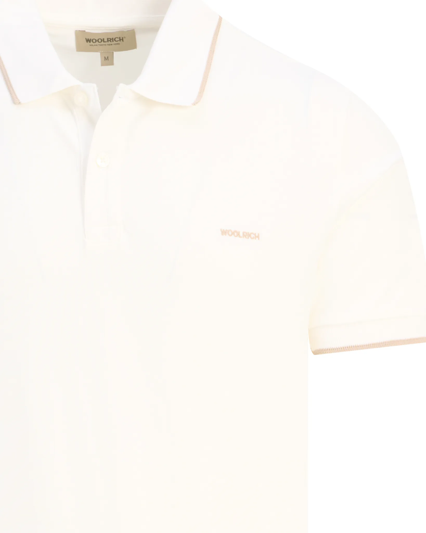 Woolrich Polo Korte mouw Wit 109300-001-L